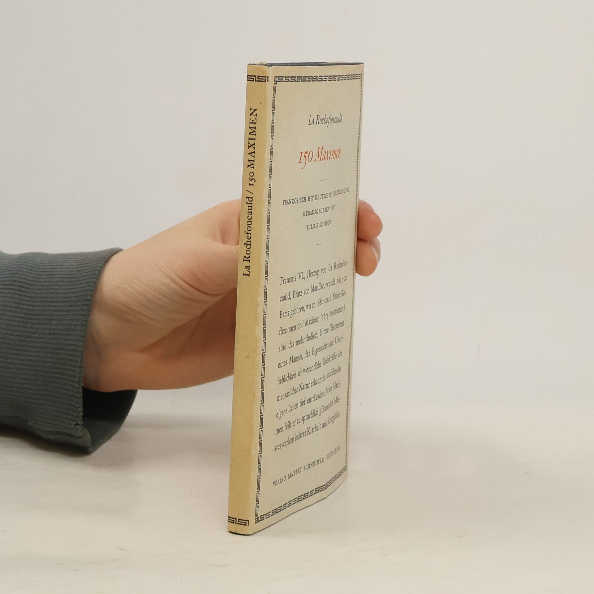 François de La Rochefoucauld 150 Maximen