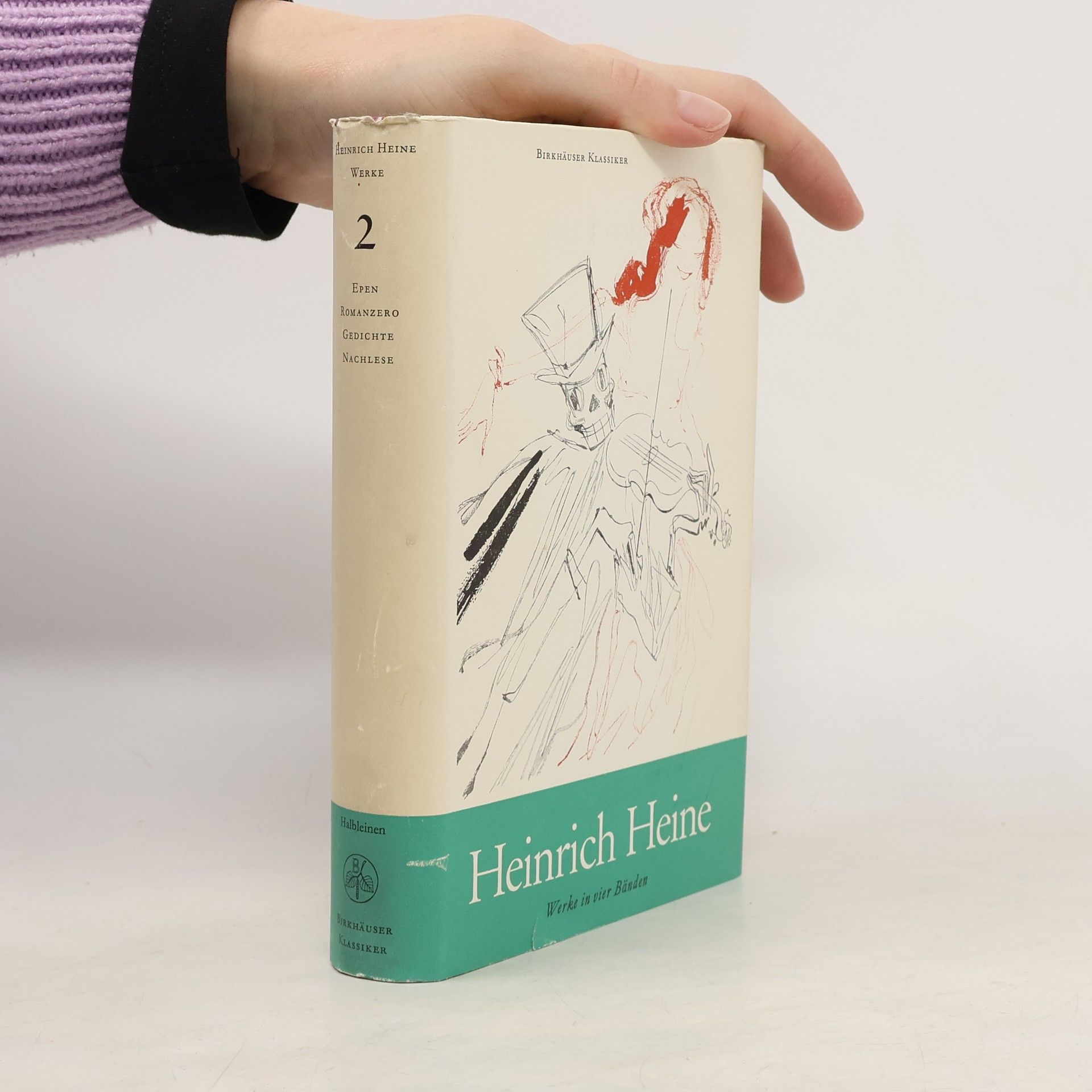 Heinrich Heine Epen. Romanzero. Gedichte. Nachlese