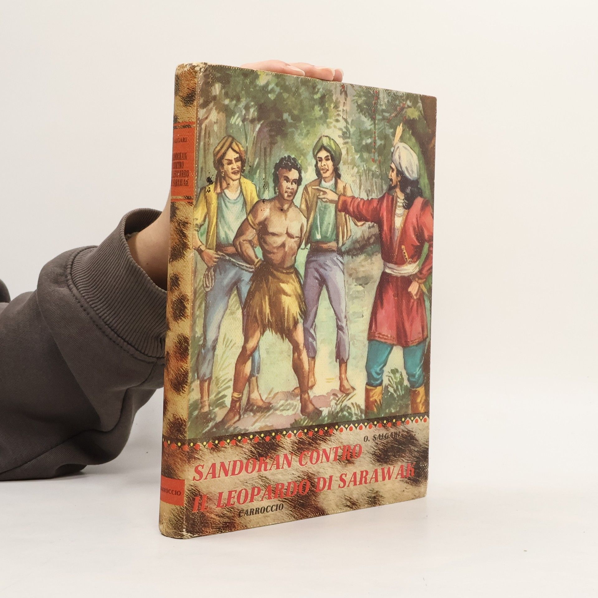 Omar Salgari Sandokan contro il leopardo di Sarawak