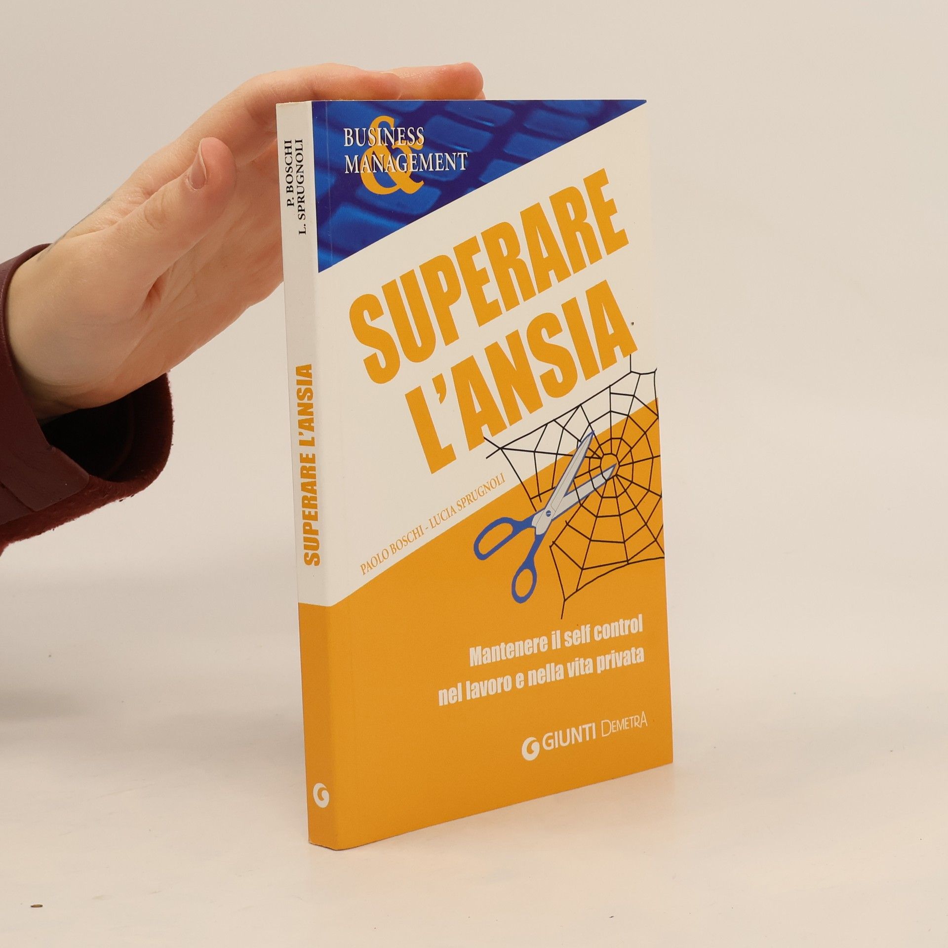 Paolo Boschi Superare l'ansia. Mantenere il self control nel lavoro e nella vita privata