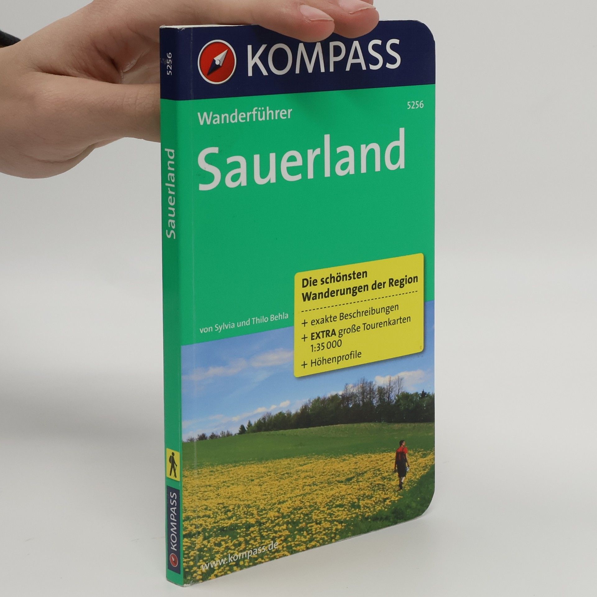 Sylvia Behla KOMPASS Wanderführer - 5256: Sauerland