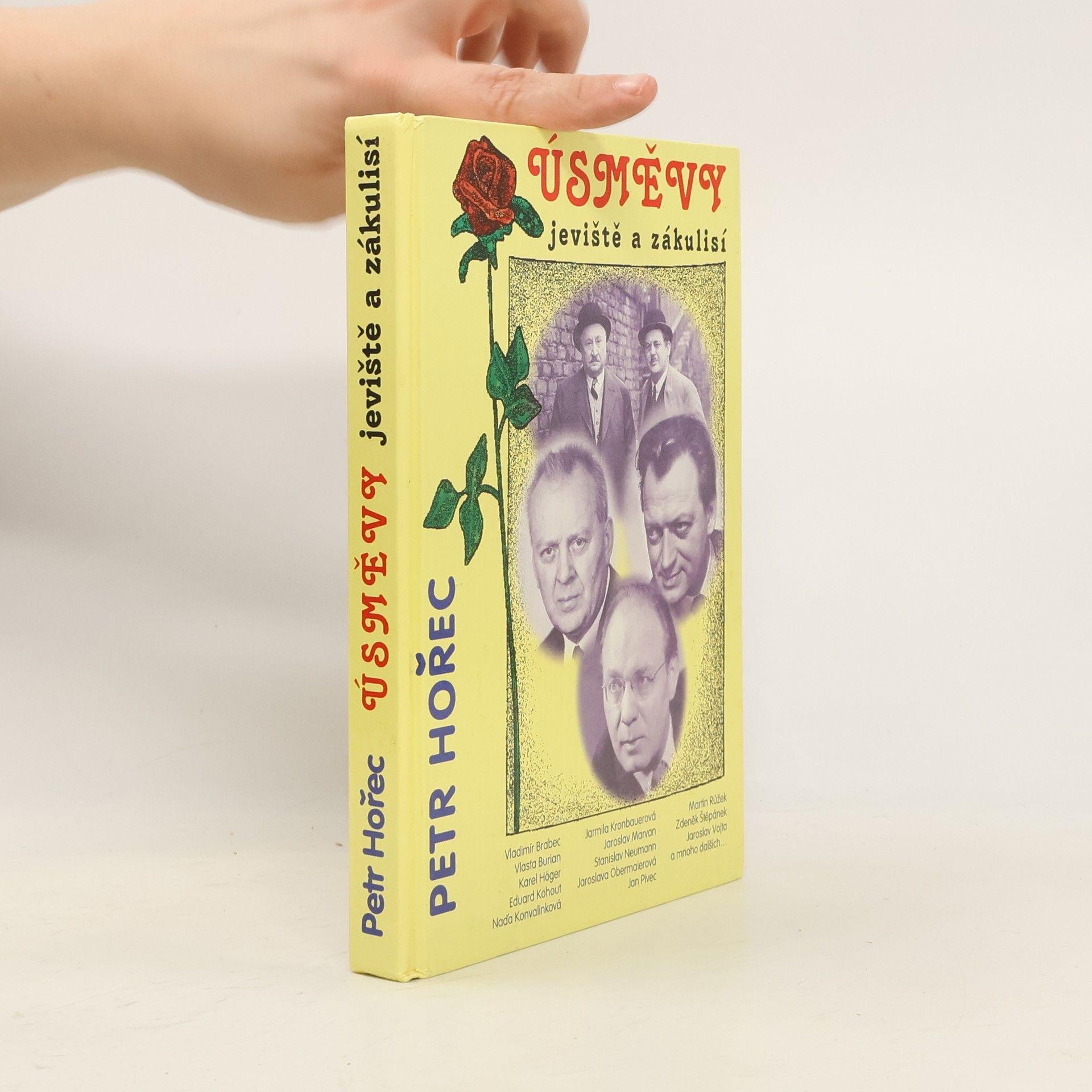 Petr Hořec Úsměvy jeviště a zákulisí