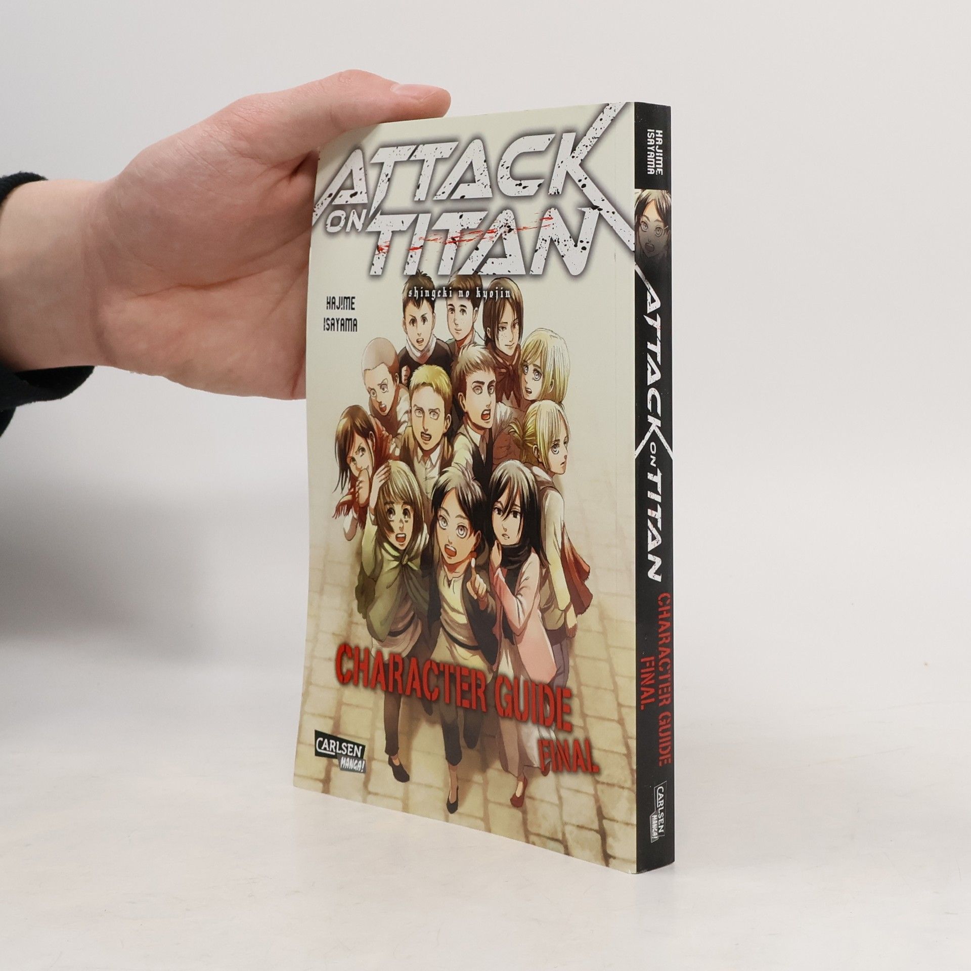 Hajime Isayama Attack on Titan: Character Guide Final