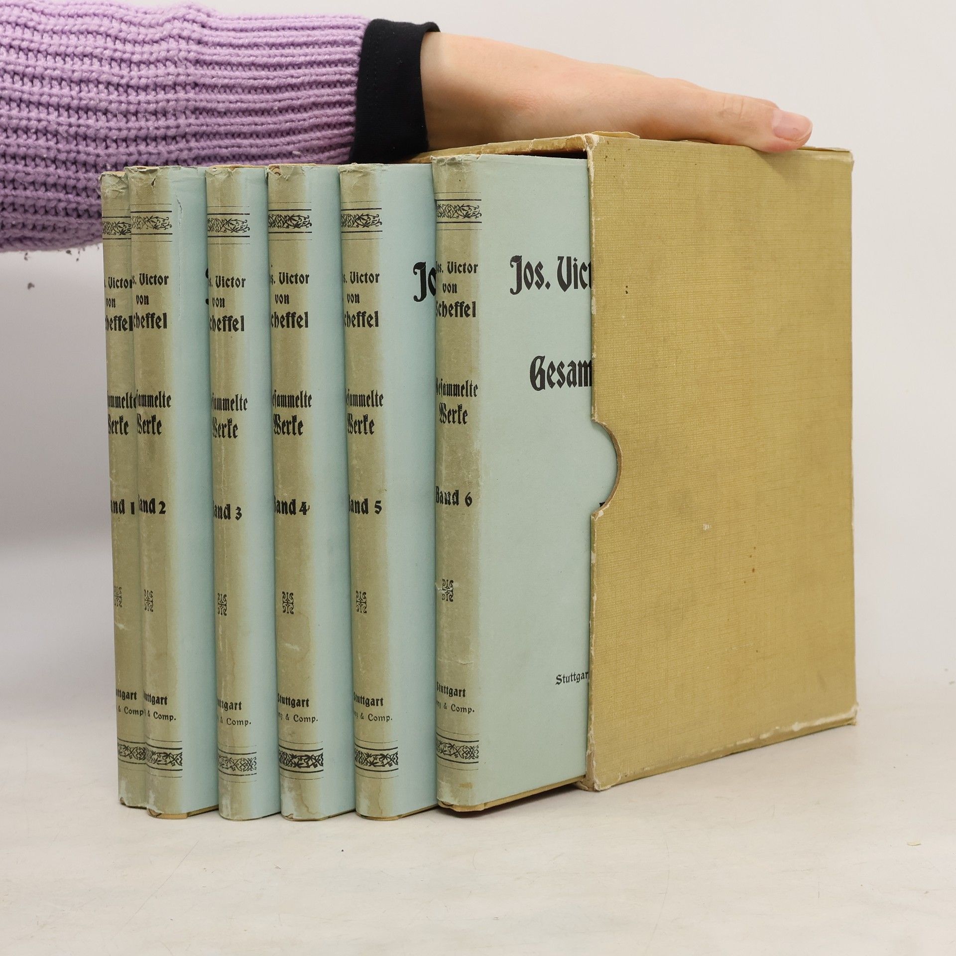 Josef Viktor Scheffel Gesammelte Werke 1-6