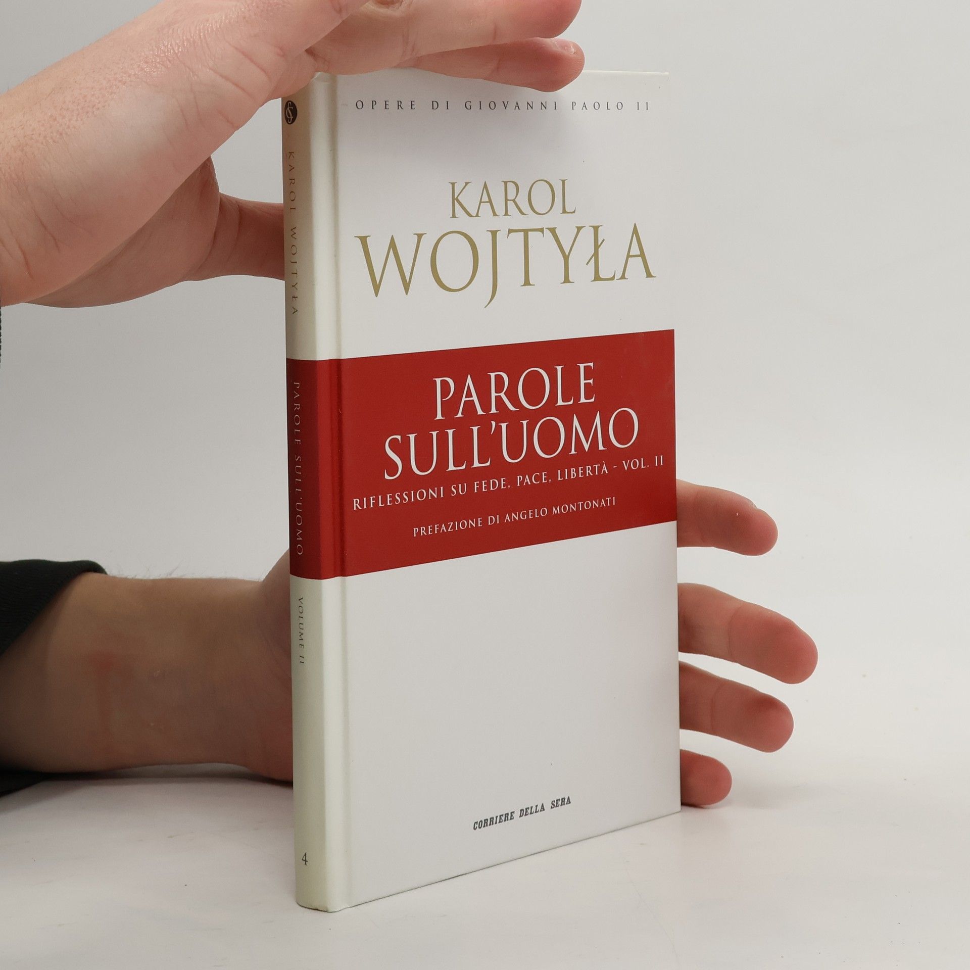 Wojtyła Karol Parole sull'uomo