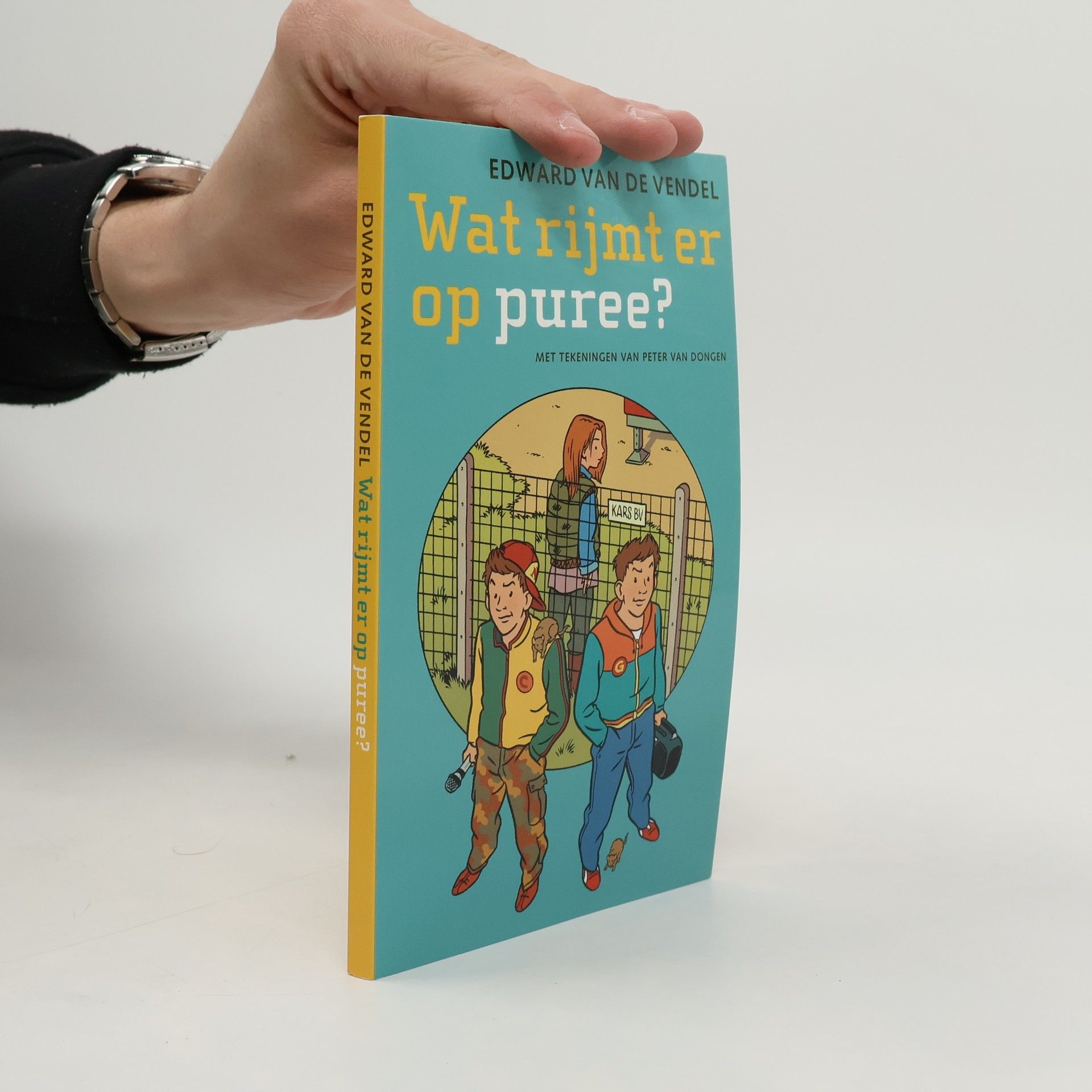 Edward van de Vendel Wat rijmt er op puree?
