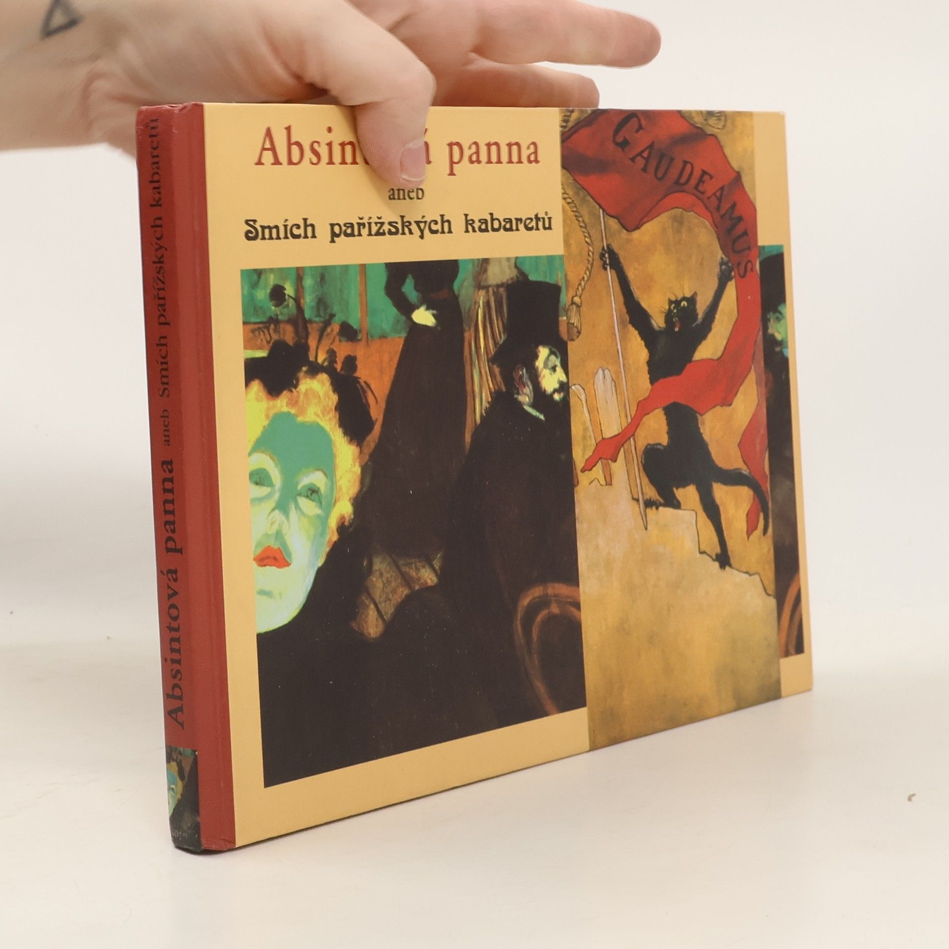 * antologie Absintová panna aneb smích pařížských kabaretu