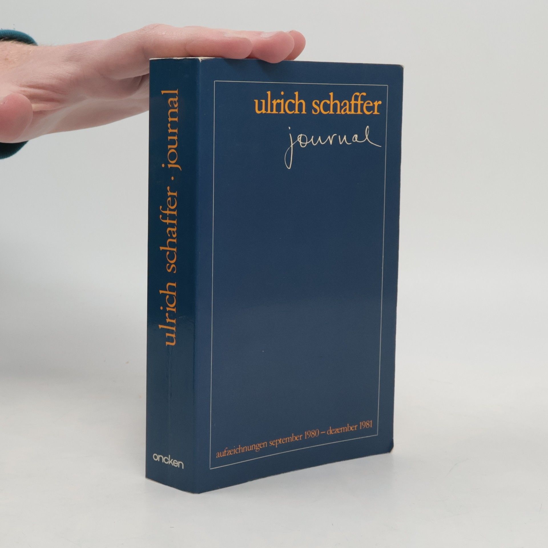 Ulrich Schaffer Journal