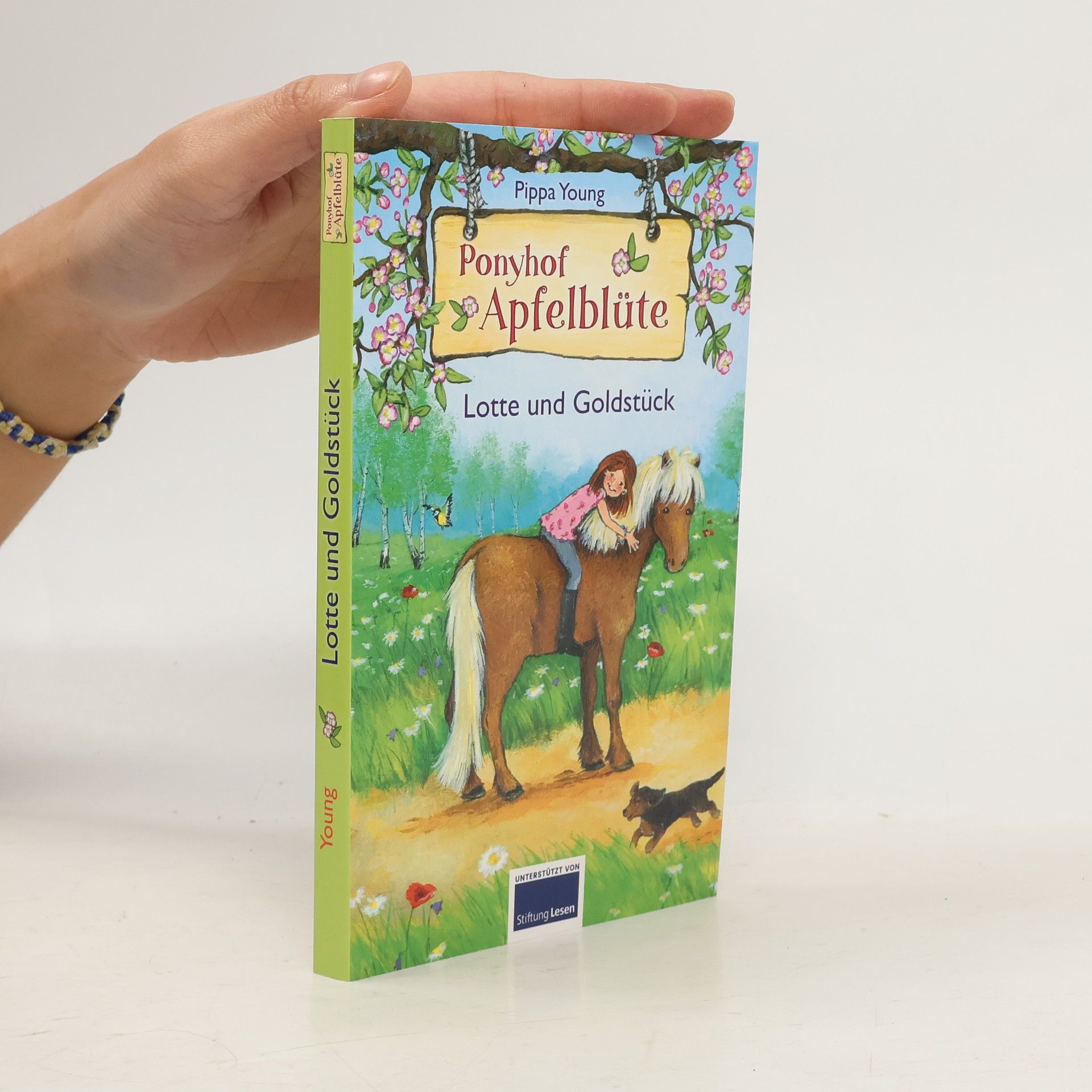 Pippa Young Ponyhof Apfelblüte. Lotte und Goldstück