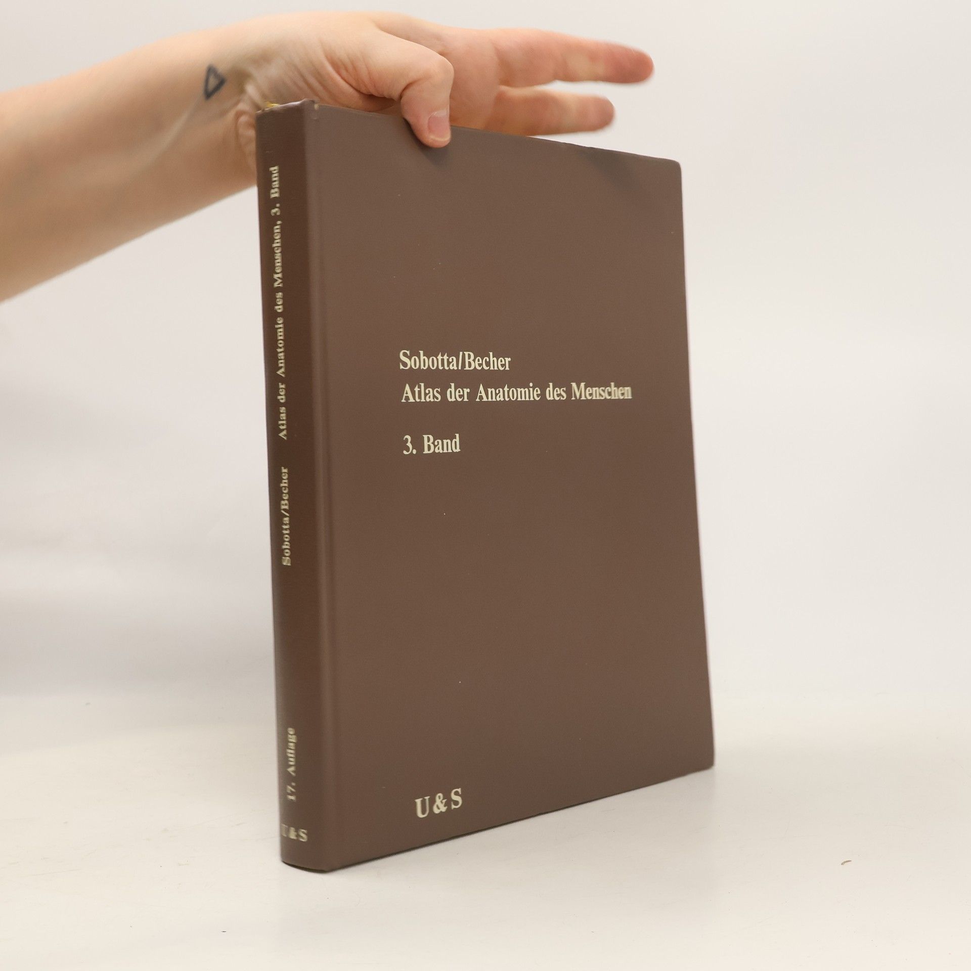 Hellmut Becher Lehrbuch der Anatomie des Menschen 3