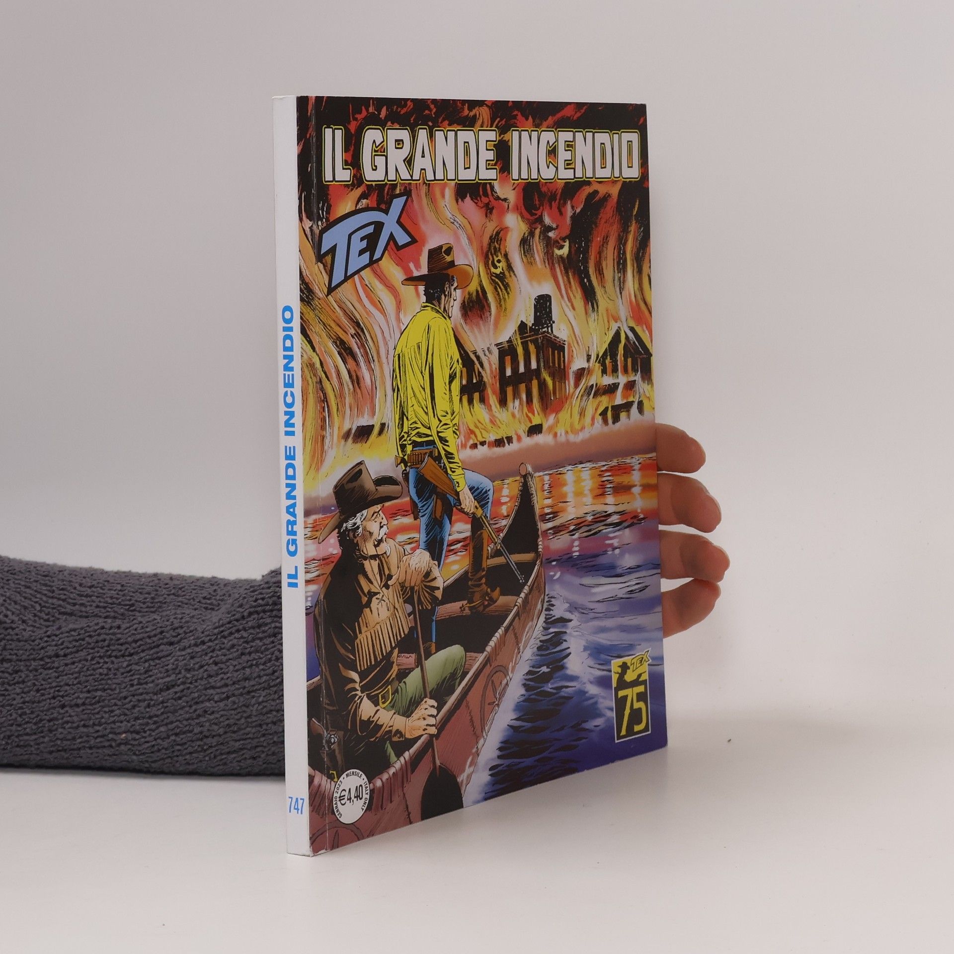 Auteurscollectief Tex 747. Il grande incendio