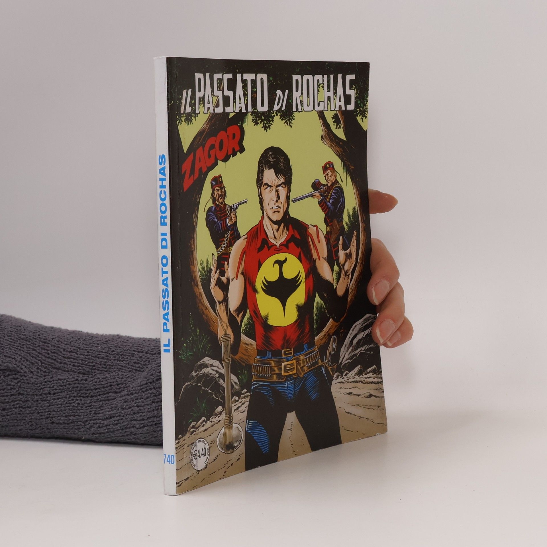 Auteurscollectief Zagor 740. Il passato di Rochas