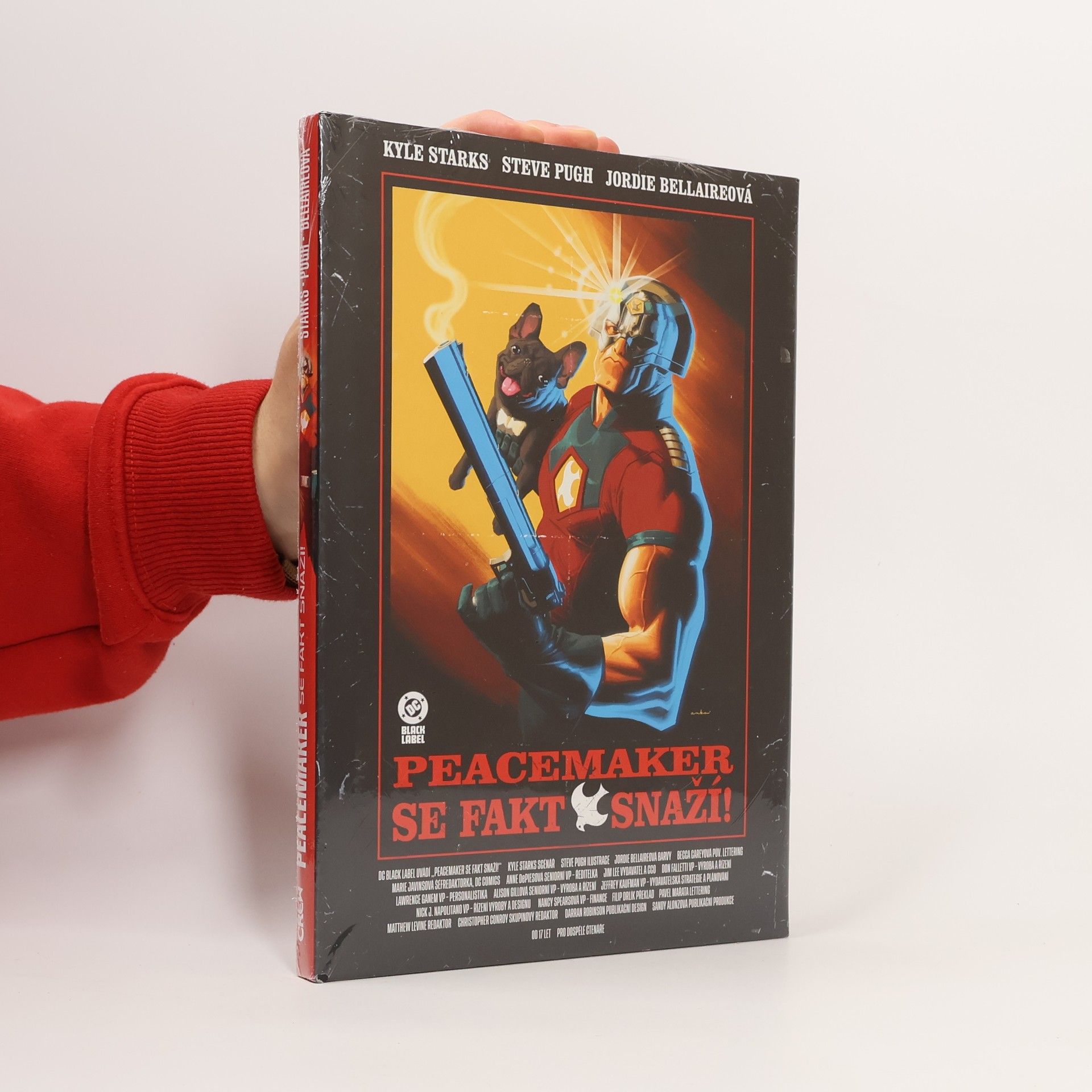 Kyle Starks Peacemaker se fakt snaží!