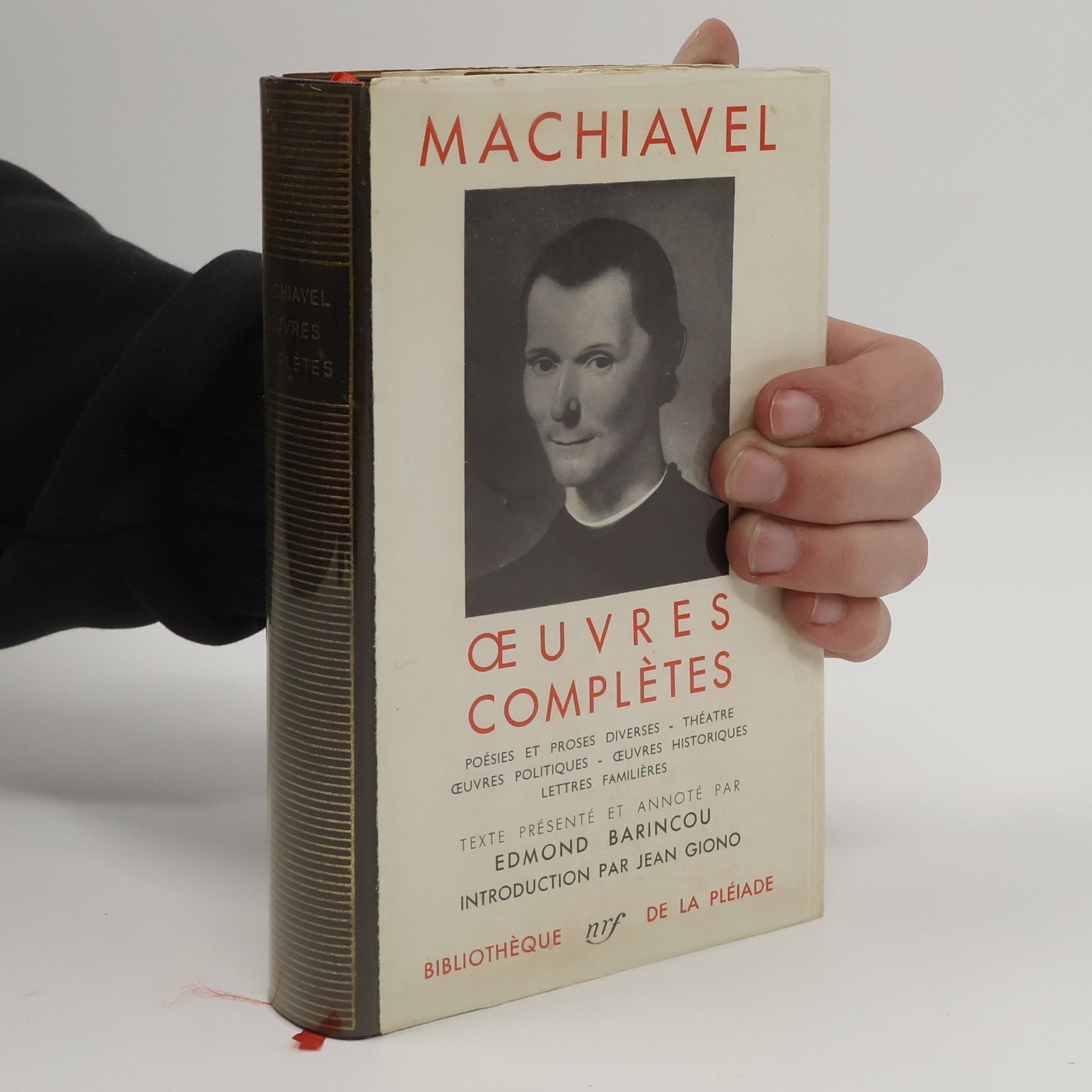 Niccolò Machiavelli Oeuvres Completes