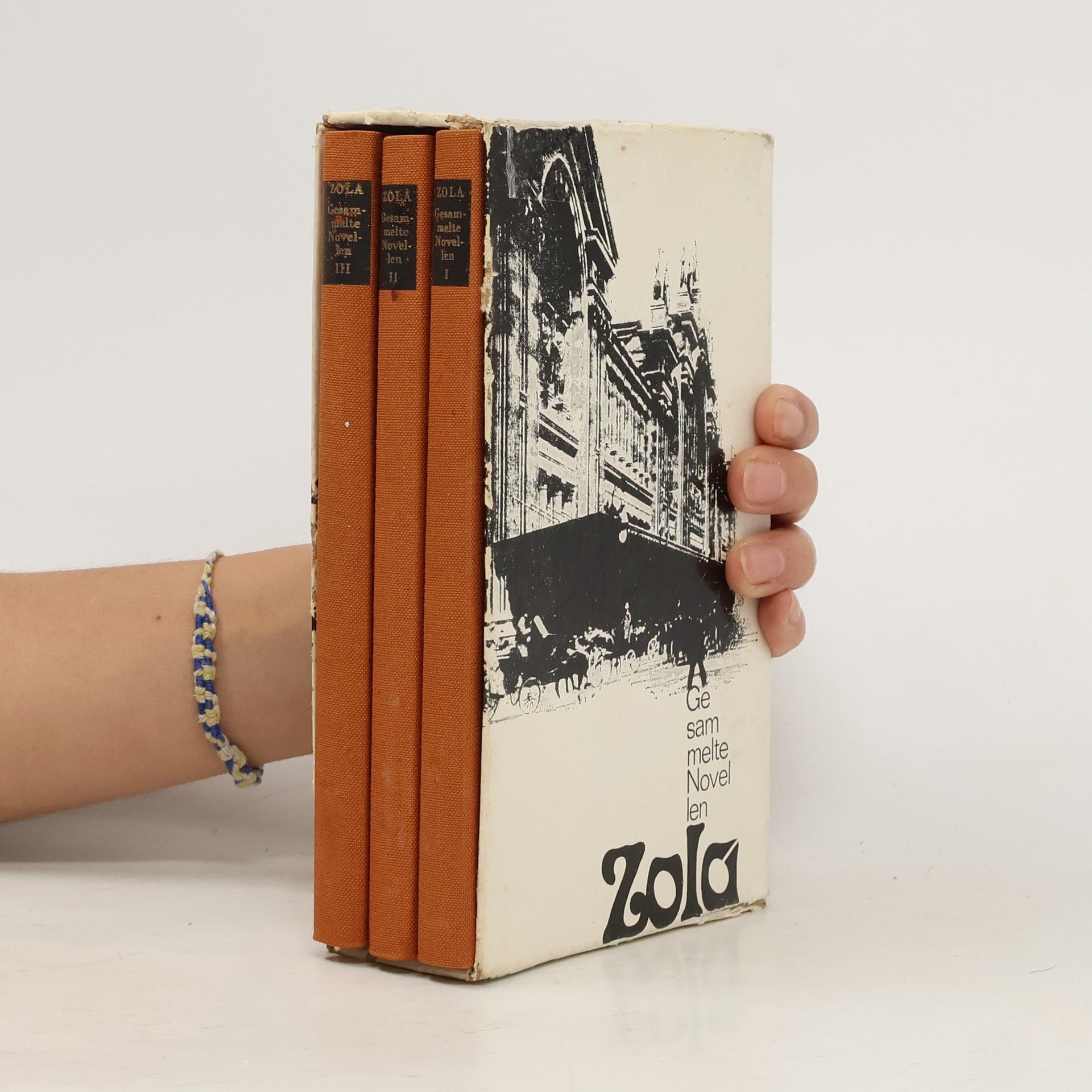 Émile Zola Gesammelte Novellen I-III