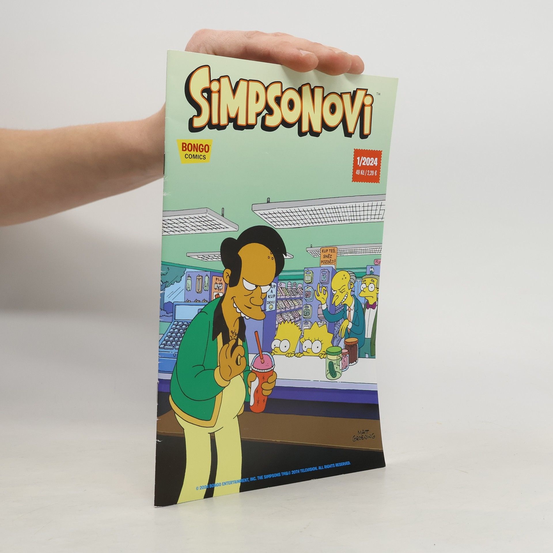 Kolektiv autorů Simpsonovi 1/2024
