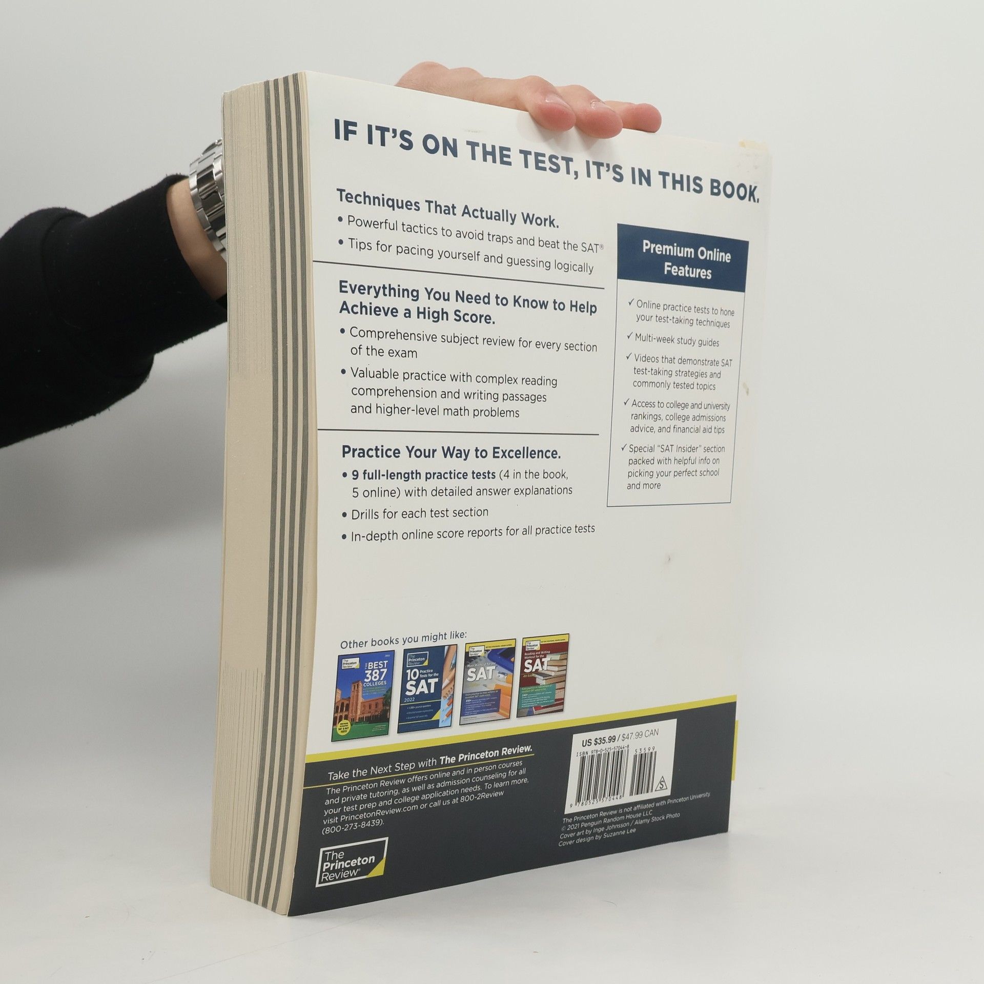 AA.VV. Princeton Review: Princeton Review SAT Premium Prep, 2022