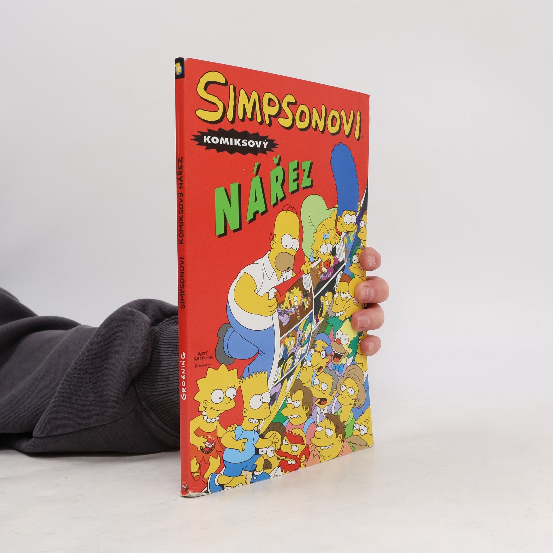 Matt Groening Simpsonovi. Komiksový nářez