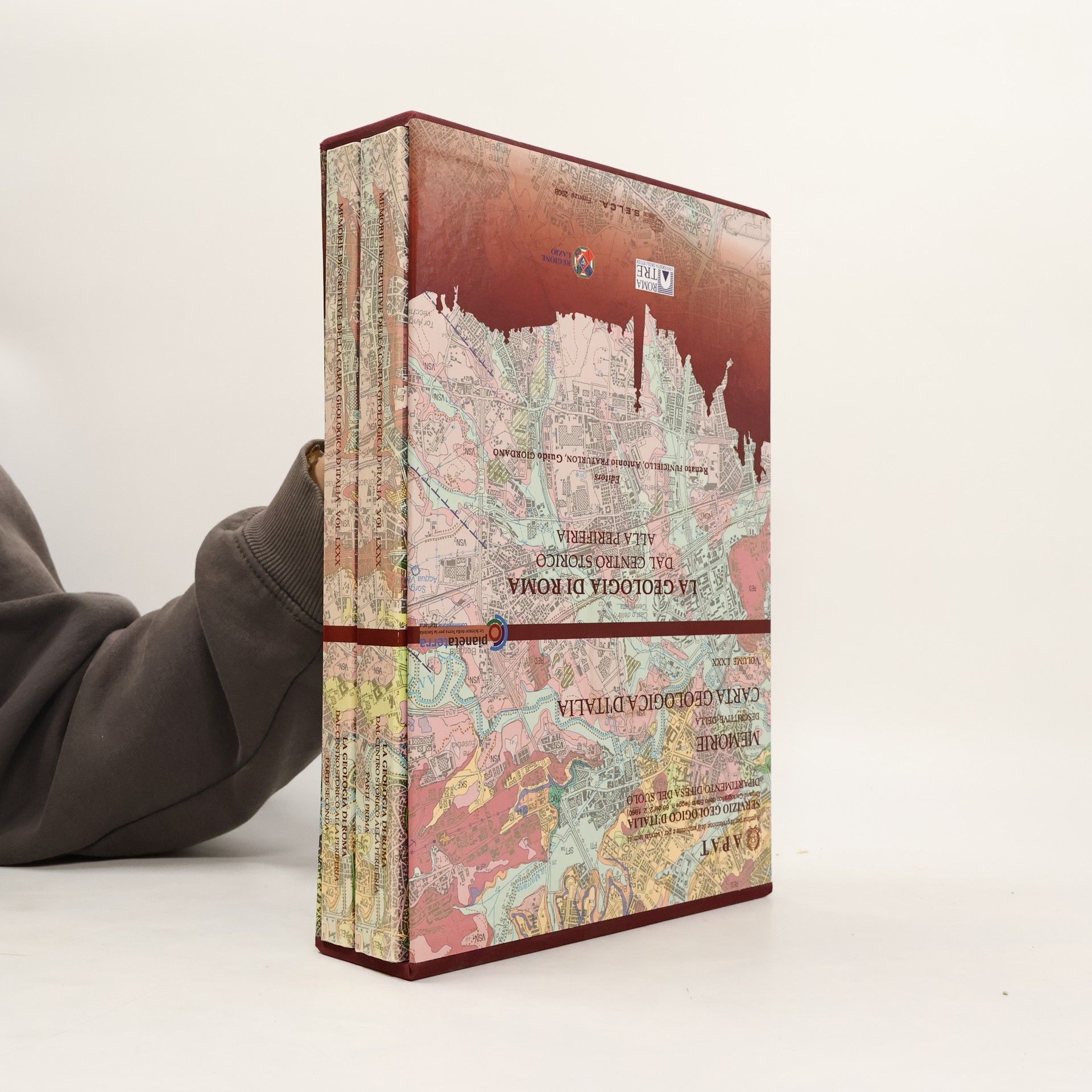 Kolektiv autorů La Geologia di Roma. Dal centro storico alla periferia 1-2