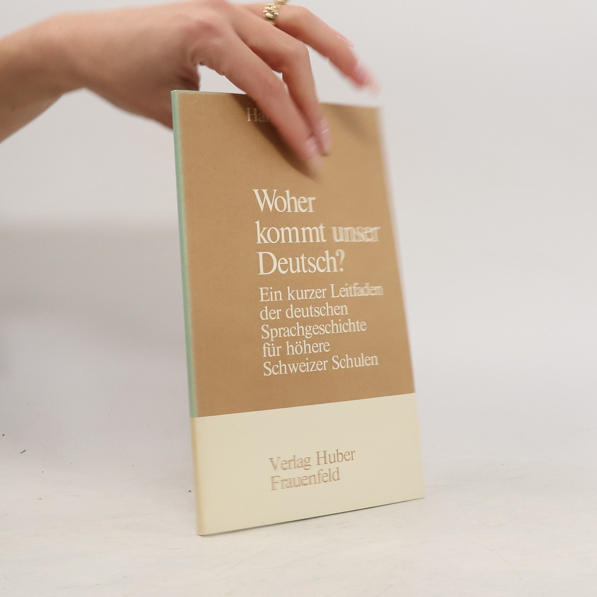 Hans Wanner Woher kommt unser Deutsch?