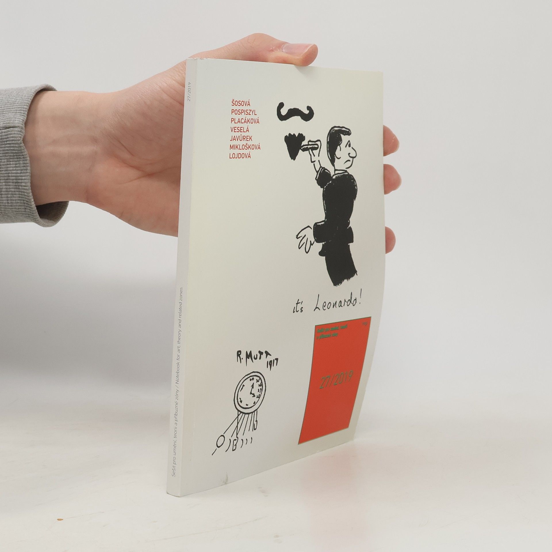 Auteurscollectief Sešit pro umění, teorii a příbuzné zóny 27/2019