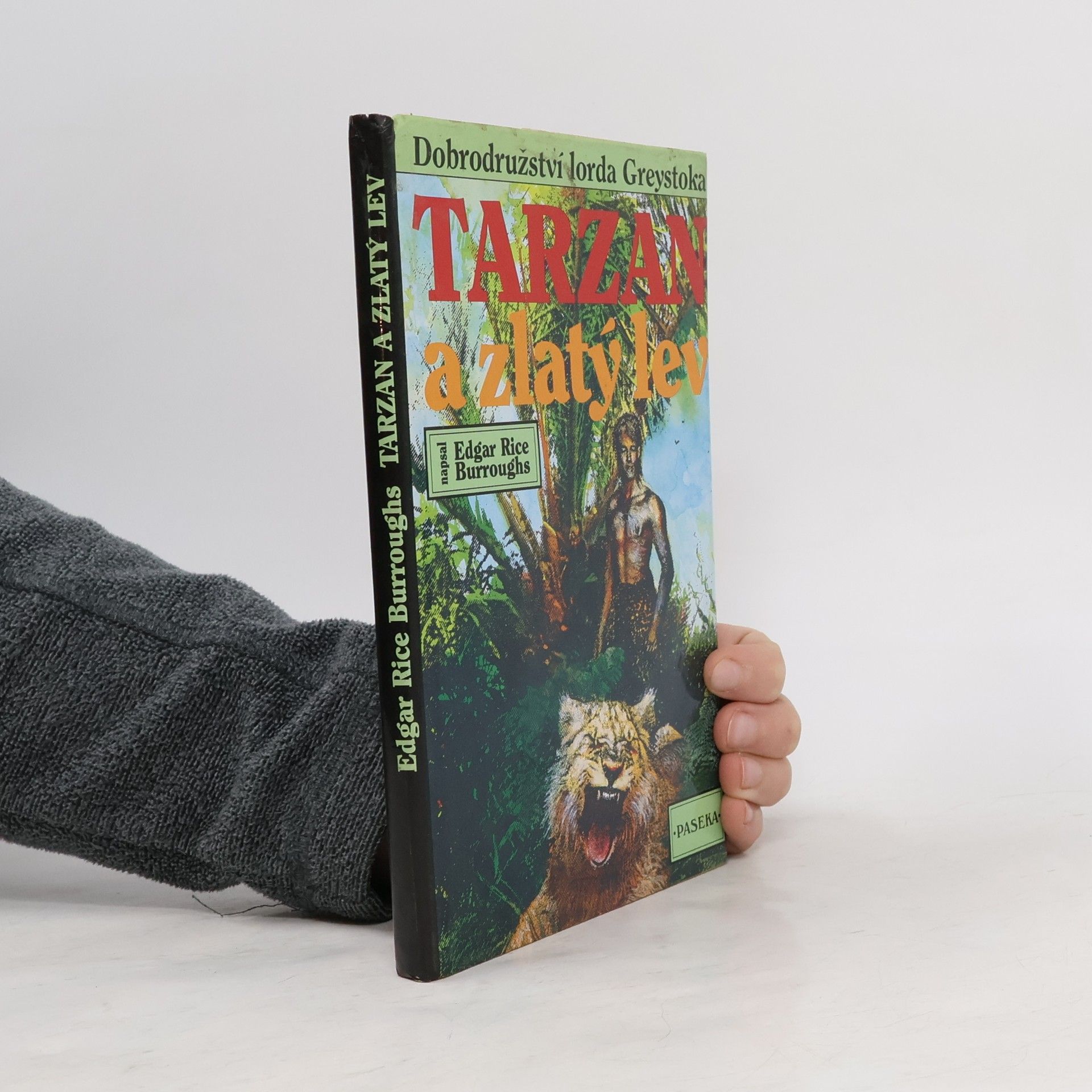 Edgar Rice Burroughs Tarzan a zlatý lev