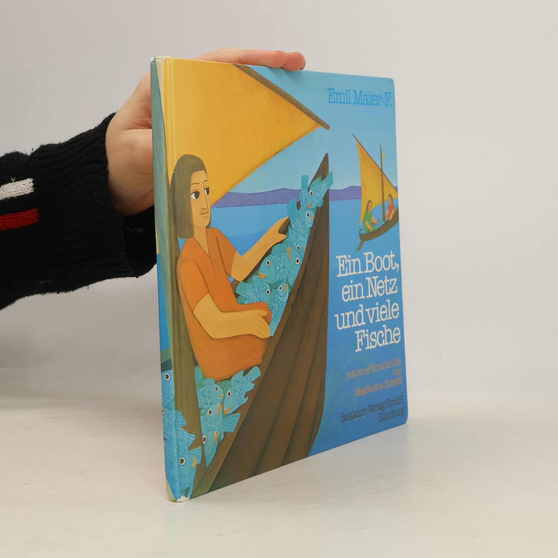 Emil Maier-F. Ein Boot, ein Netz und viele Fische
