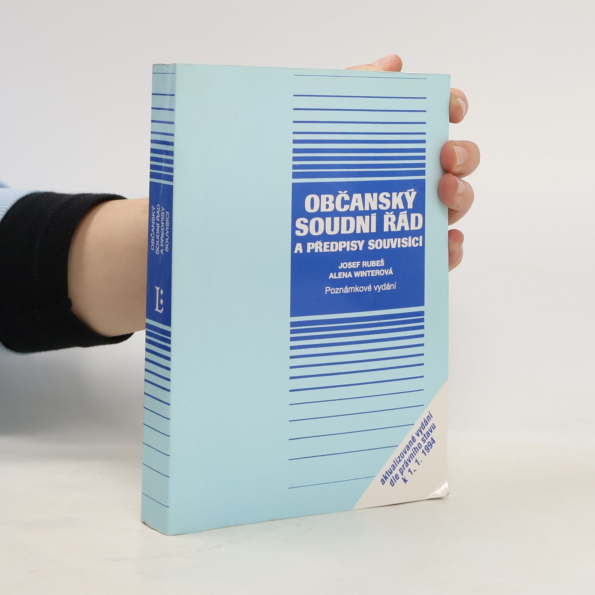 Alena Winterová Občanský soudní řád a předpisy souvisící