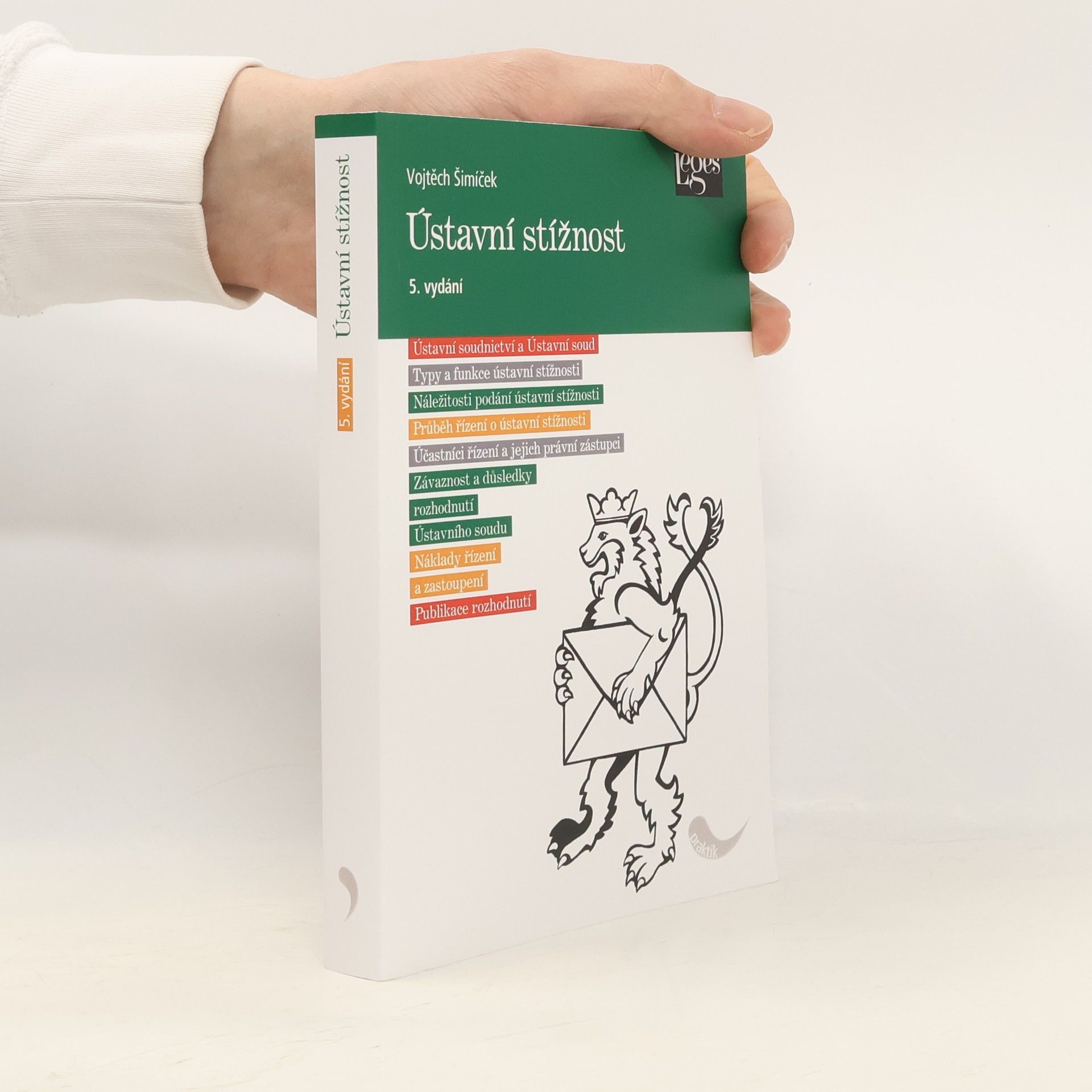 Vojtěch Šimíček Ústavní stížnost - 5. vydání