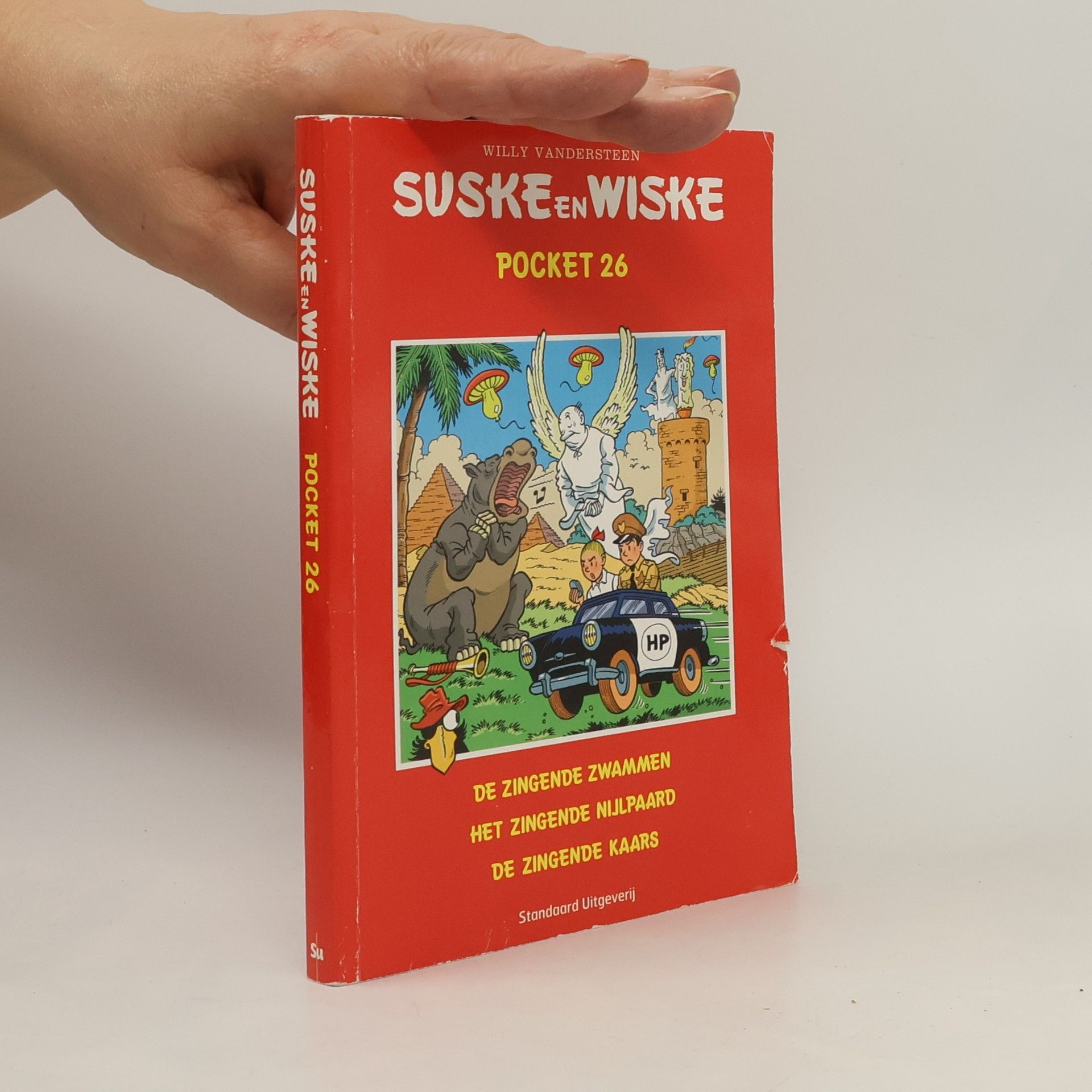 Willy Vandersteen Suske en Wiske Pocket - 26: De zingende zwammen - Het zingende nijlpaard - De zingende kaars