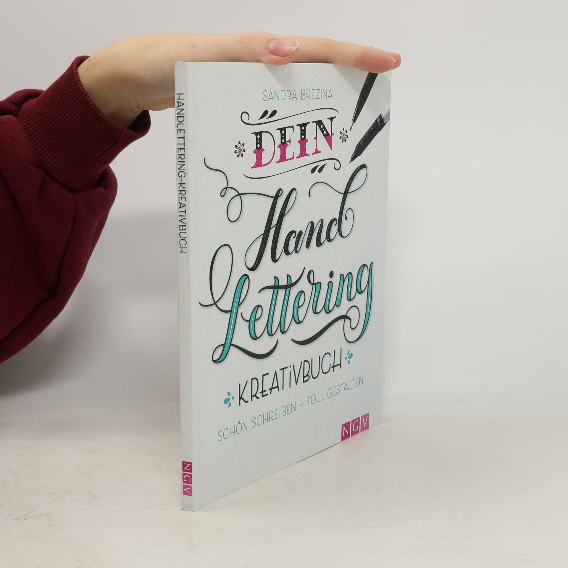 Sandra Brezina Dein Handlettering Kreativbuch