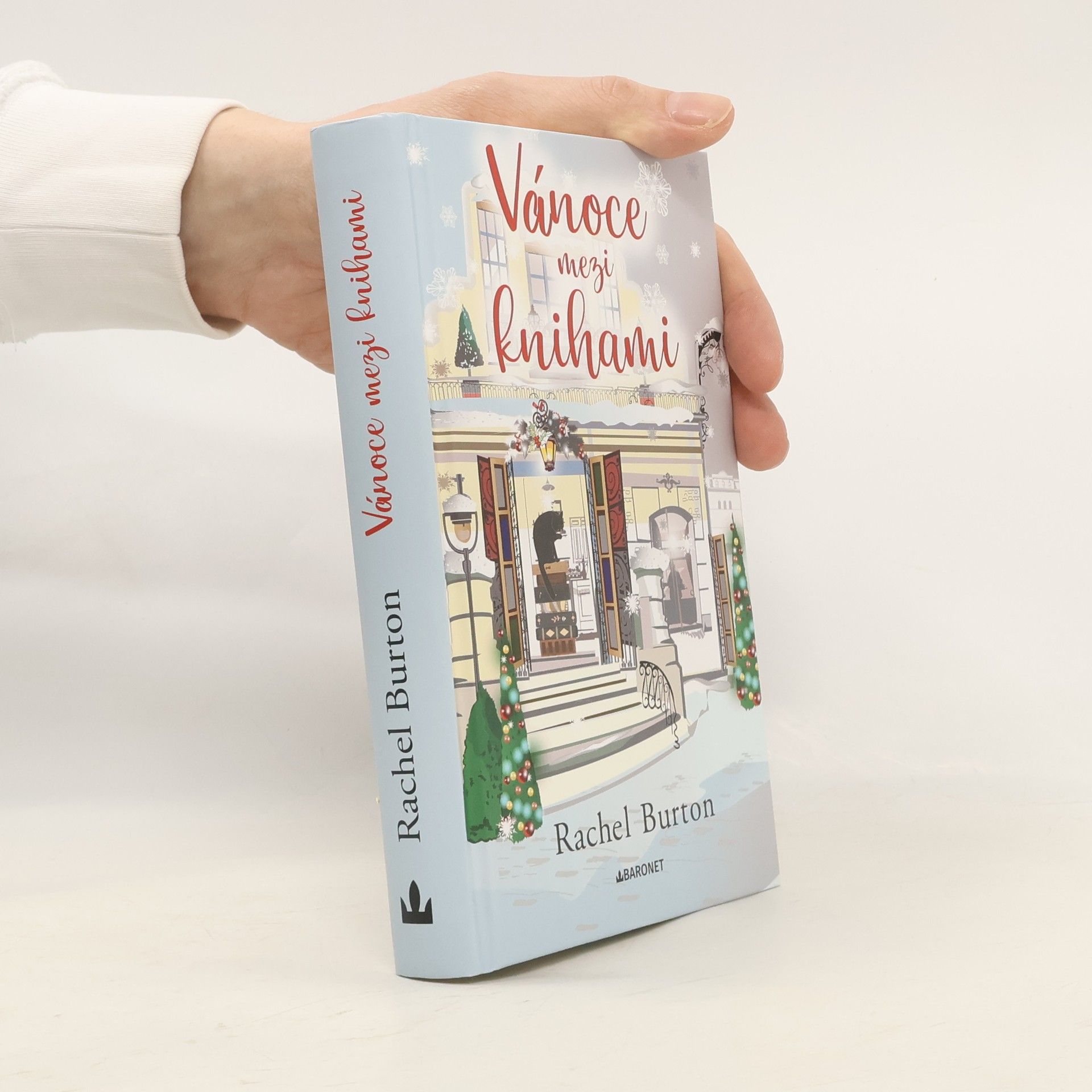 Rachel Burton Vánoce mezi knihami