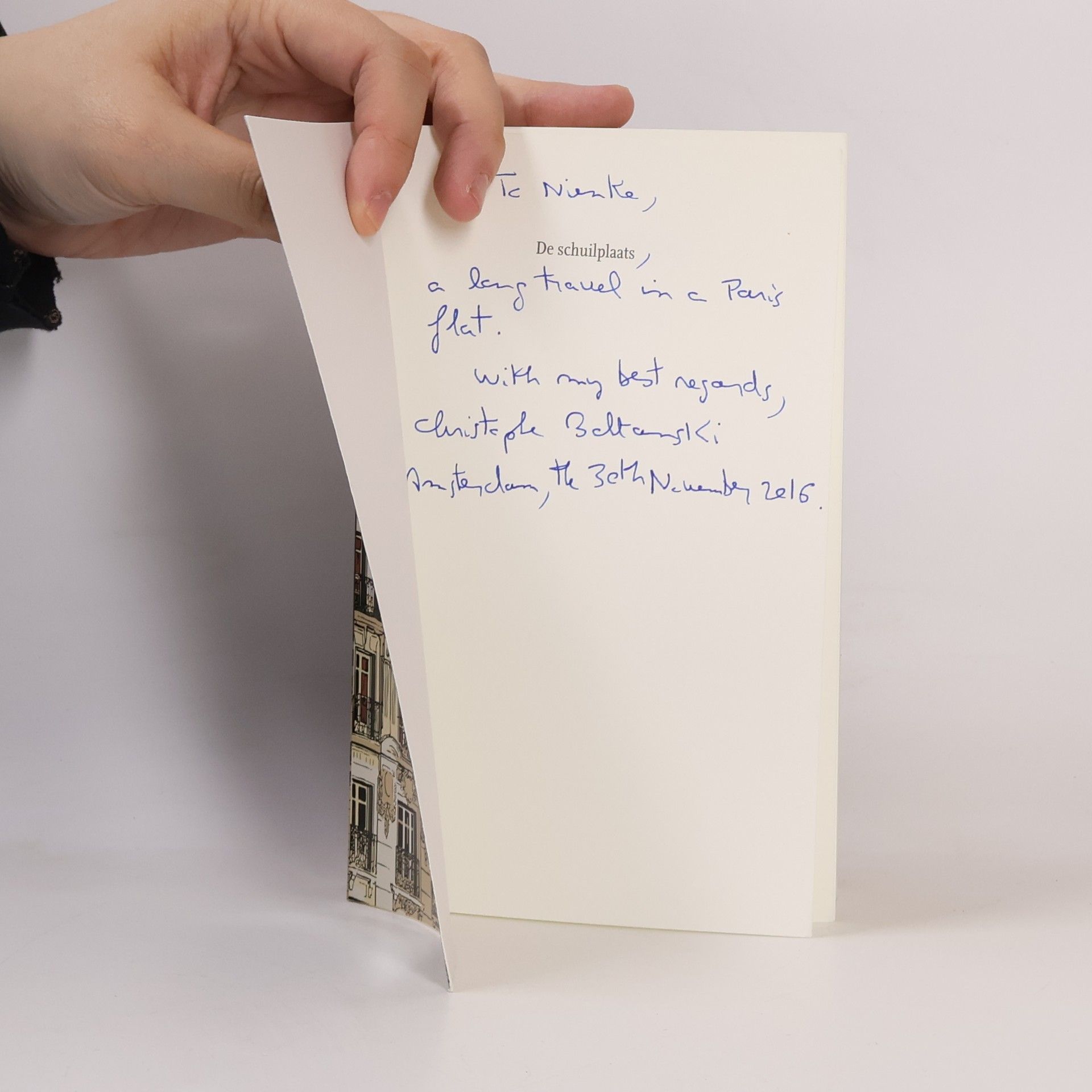 Christophe Boltanski De schuilplaats