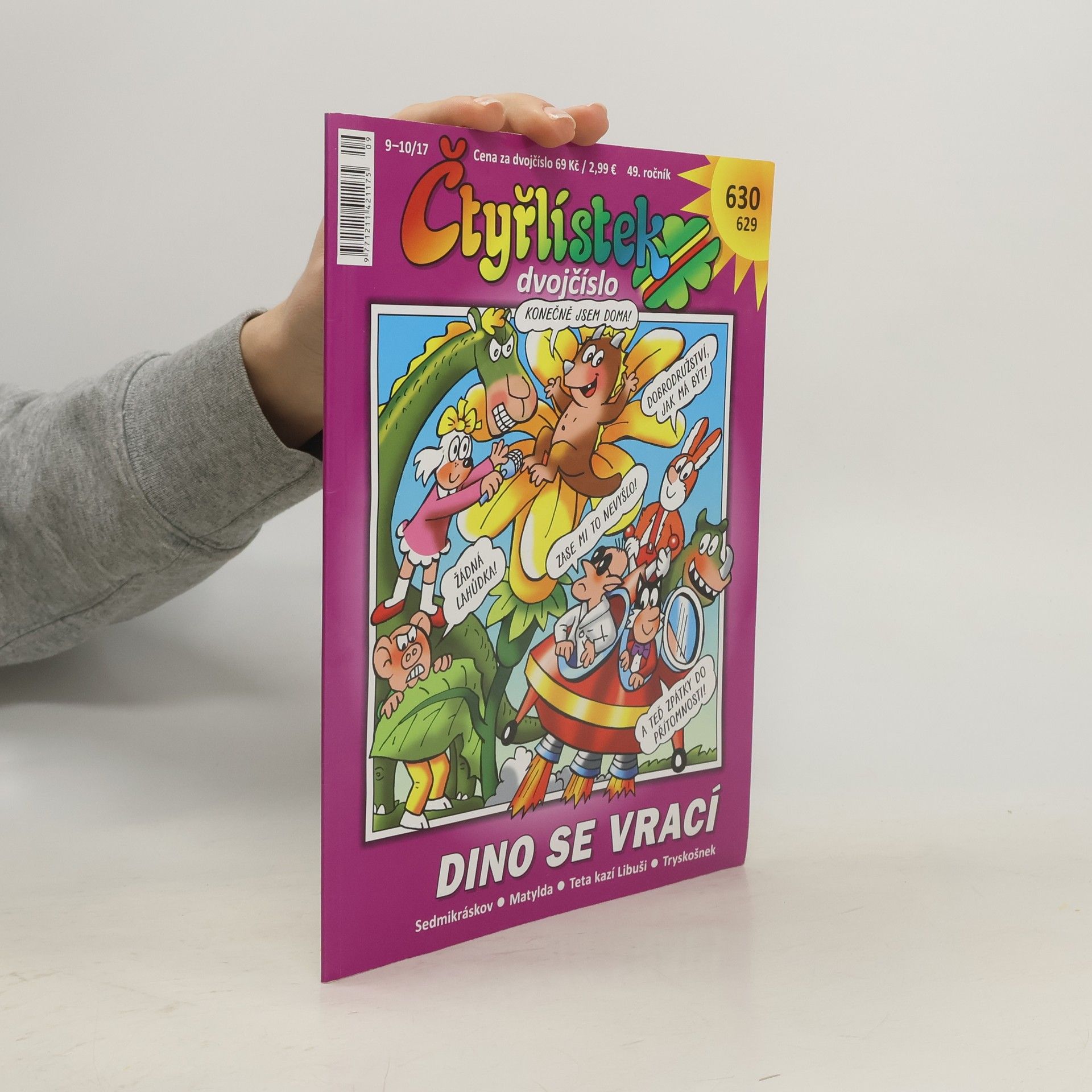 Lamková H. Krajčovič R. Čtyřlístek dvojčíslo 9-10/2017