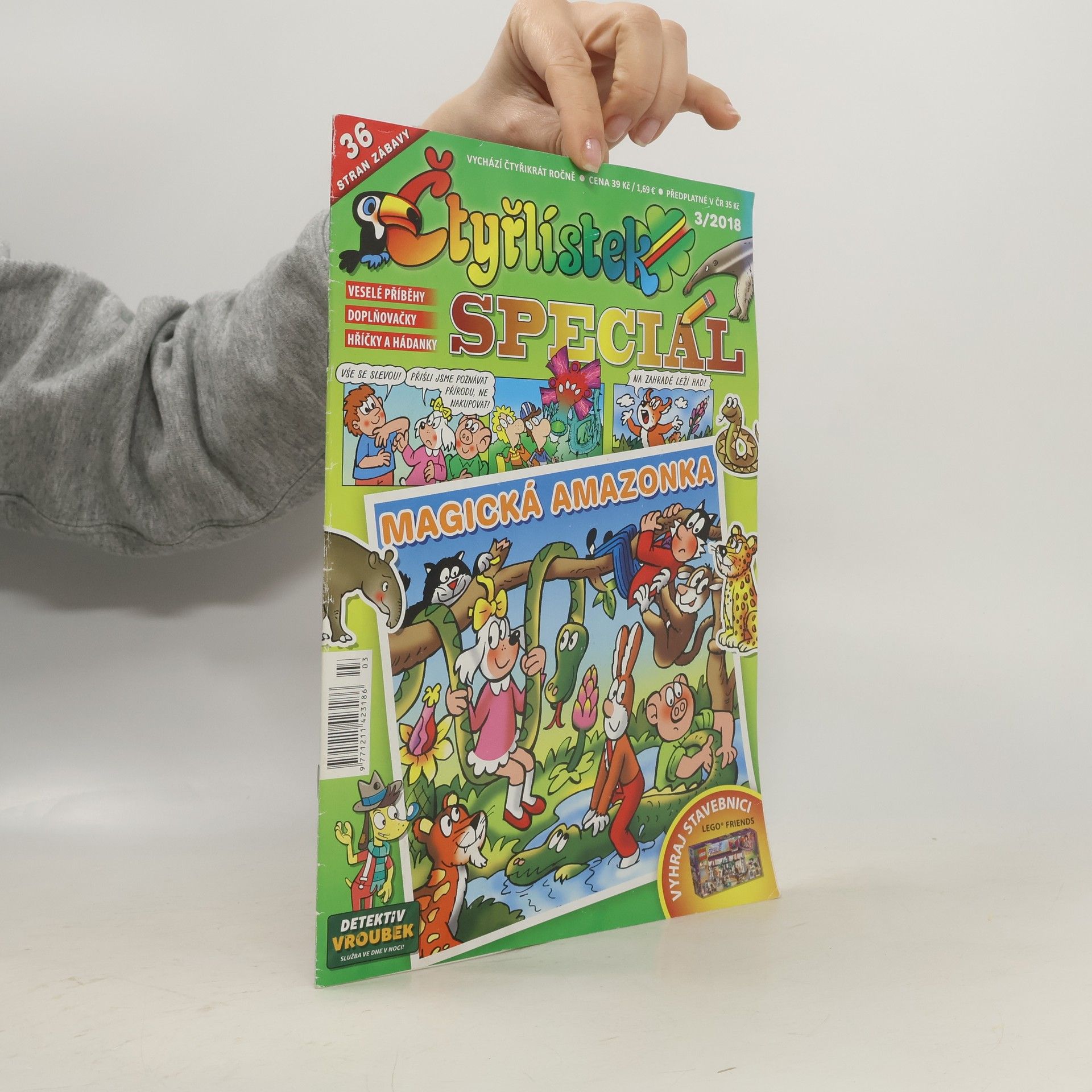 Collectif d'auteurs Čtyřlístek Speciál 3/2018. Magická Amazonka