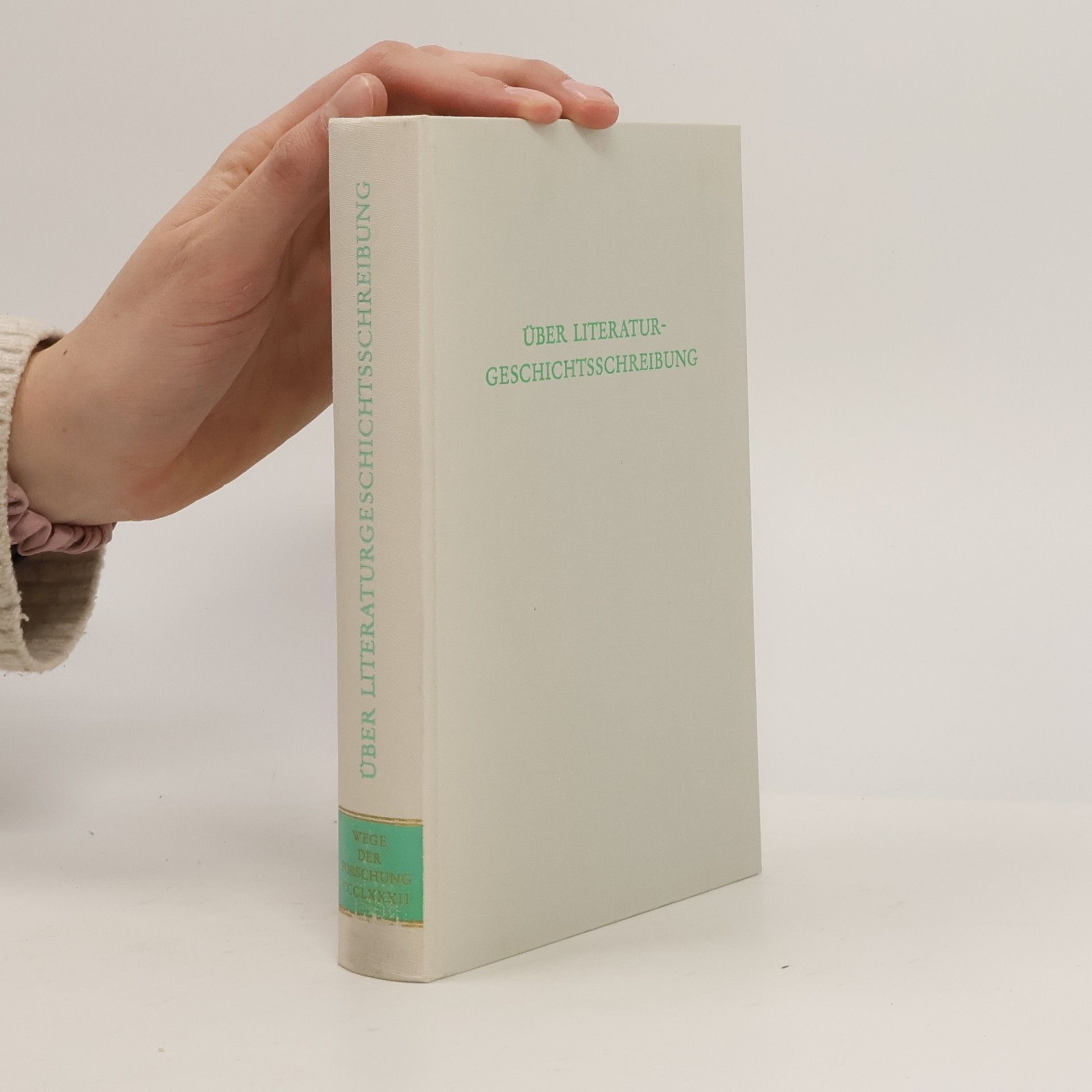 Edgar Marsch Über Literaturgeschichtsschreibung