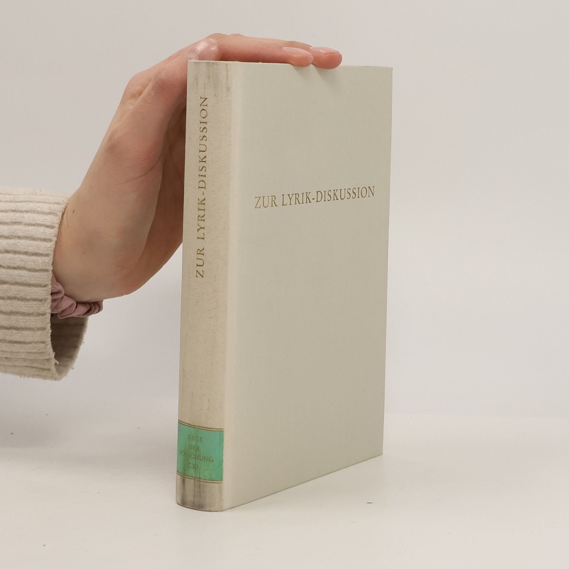 Reinhold Grimm Zur Lyrik-Diskussion