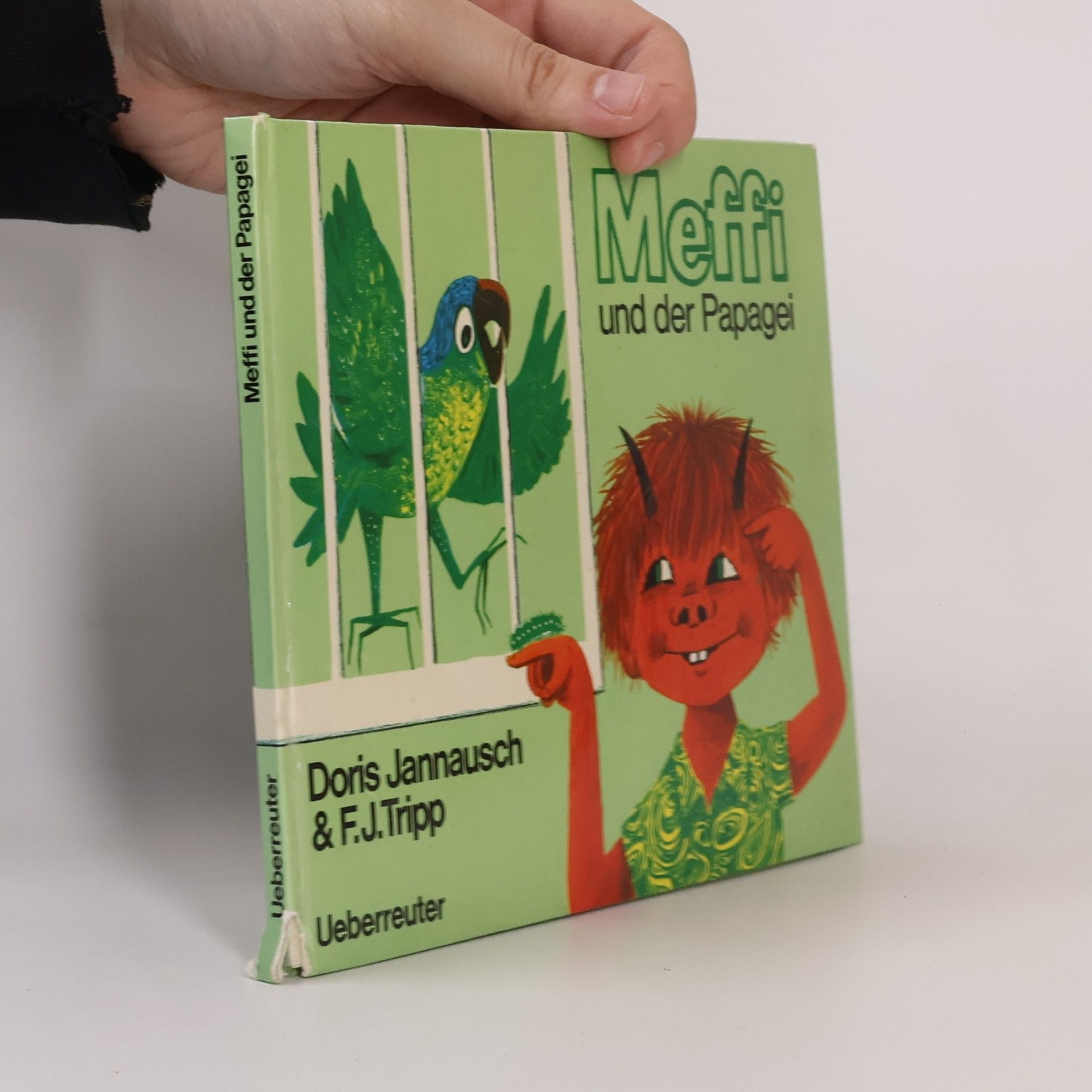 Doris Jannausch Meffi und der Papagei