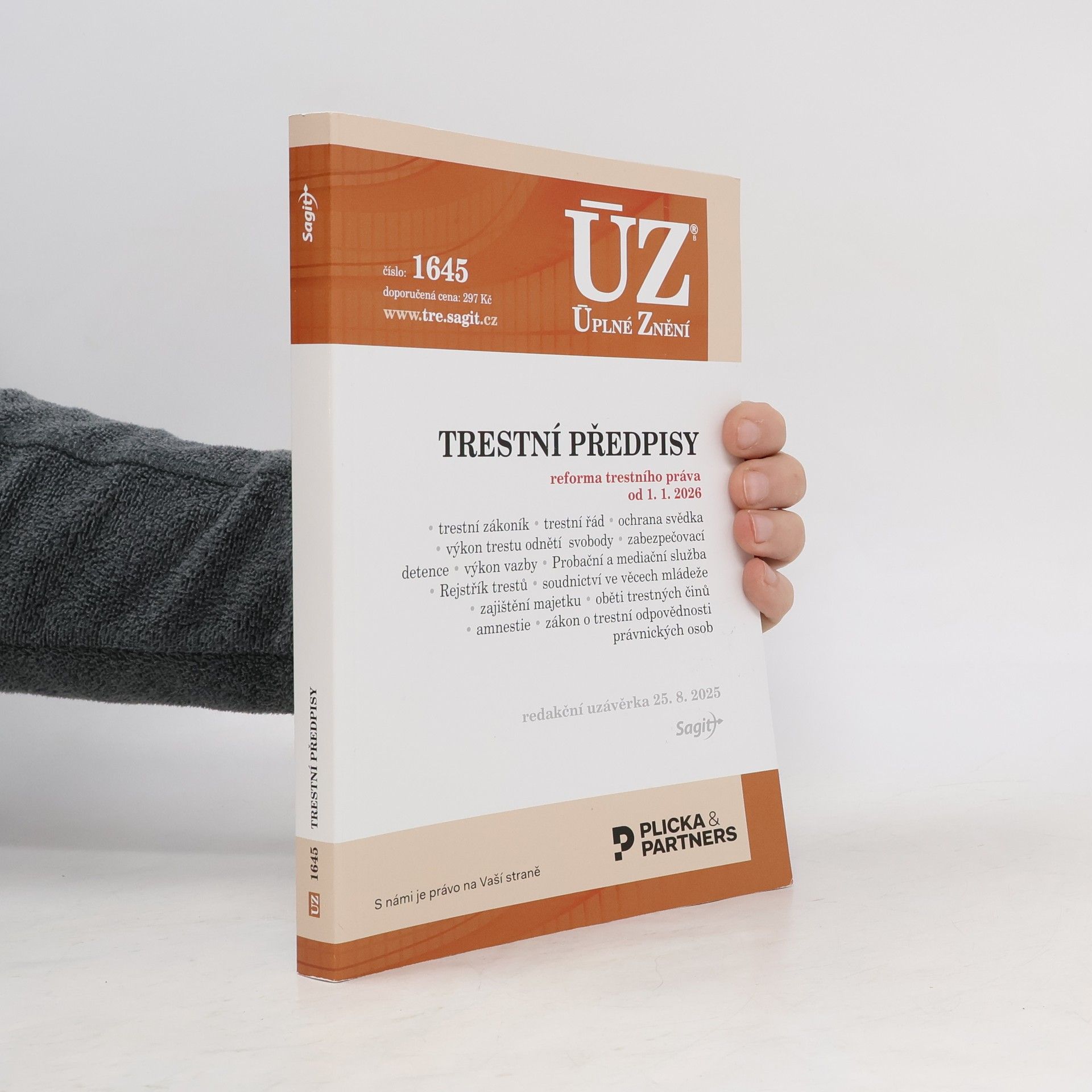 Kolektiv autorů Trestní předpisy. Reforma trestního práva od 1.1.2026