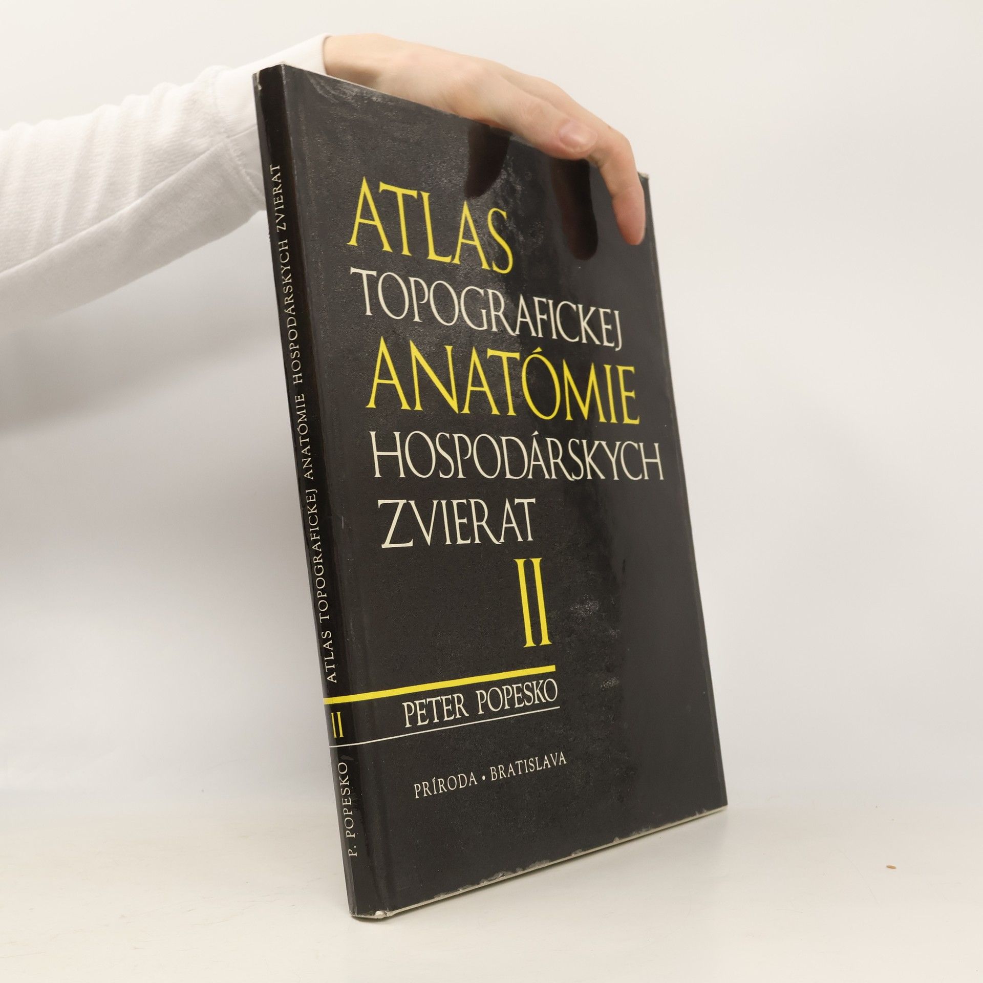 Atlas topografickej anatómie hospodárskych zvierat diel II. - Trup