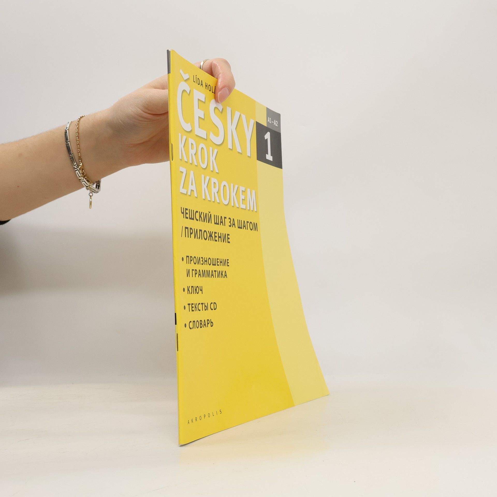 Lída Holá Česky krok za krokem 1. A1-A2 (Jen příloha)
