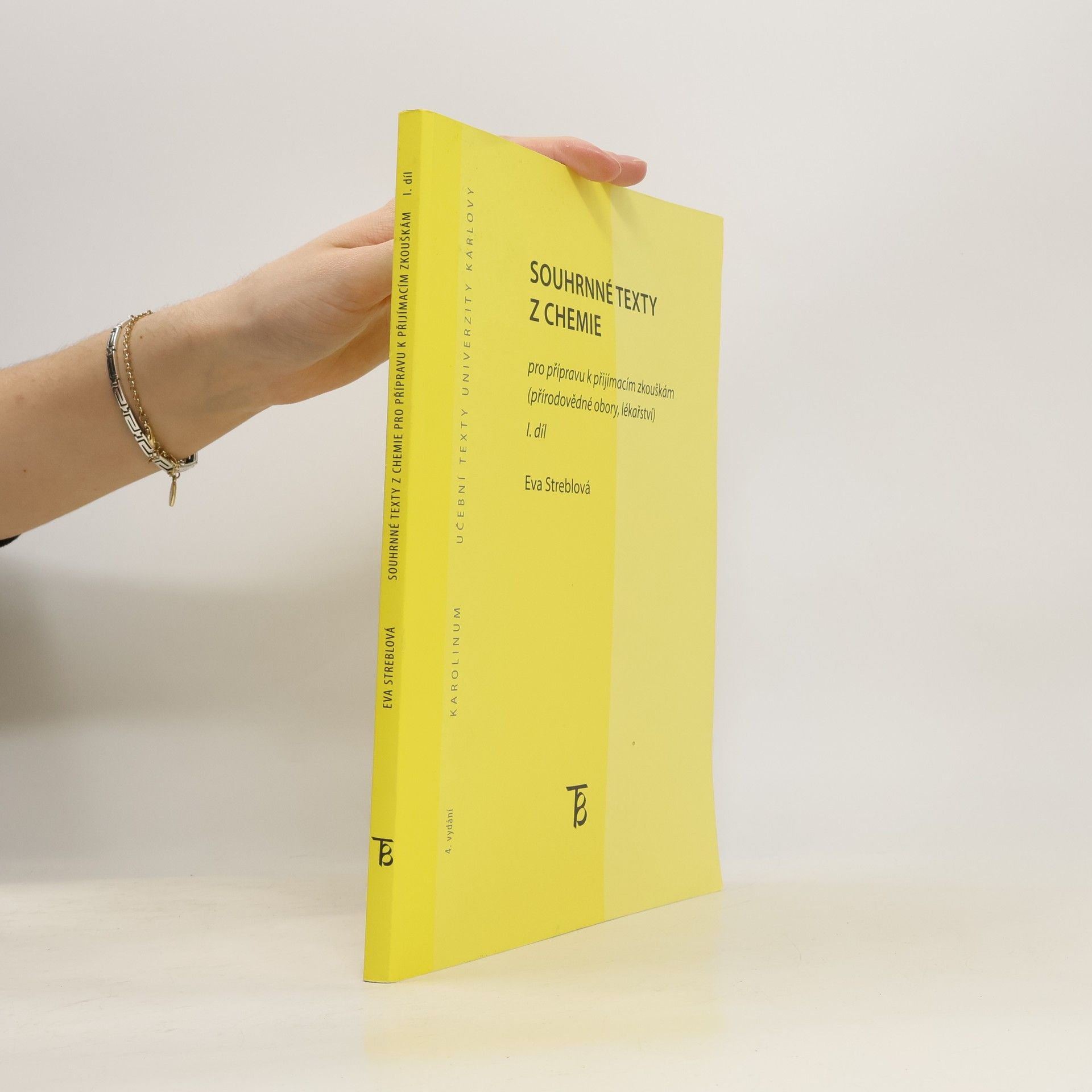 Eva Streblová Souhrnné texty z chemie I.