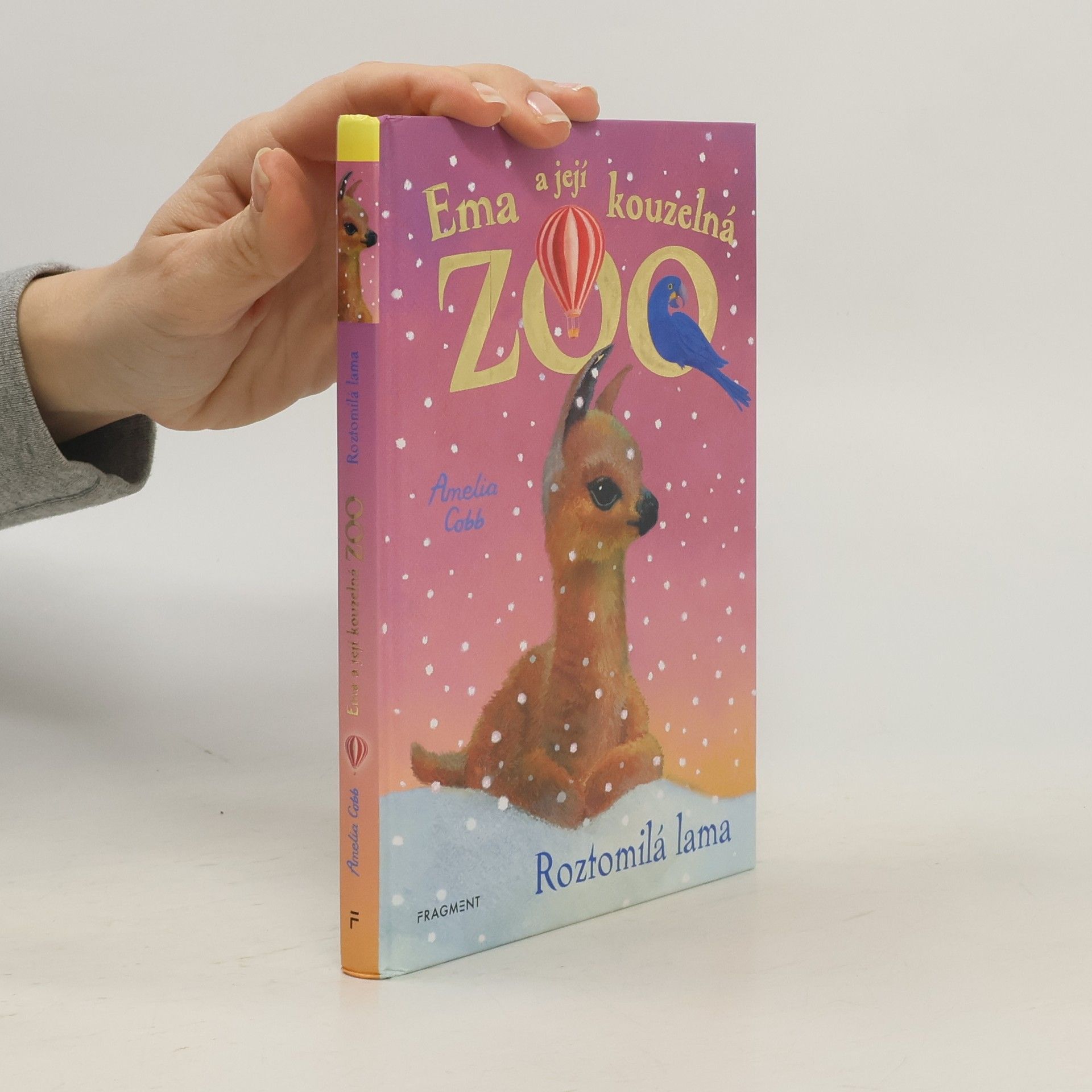 Amelia Cobb Ema a její kouzelná zoo. Roztomilá lama