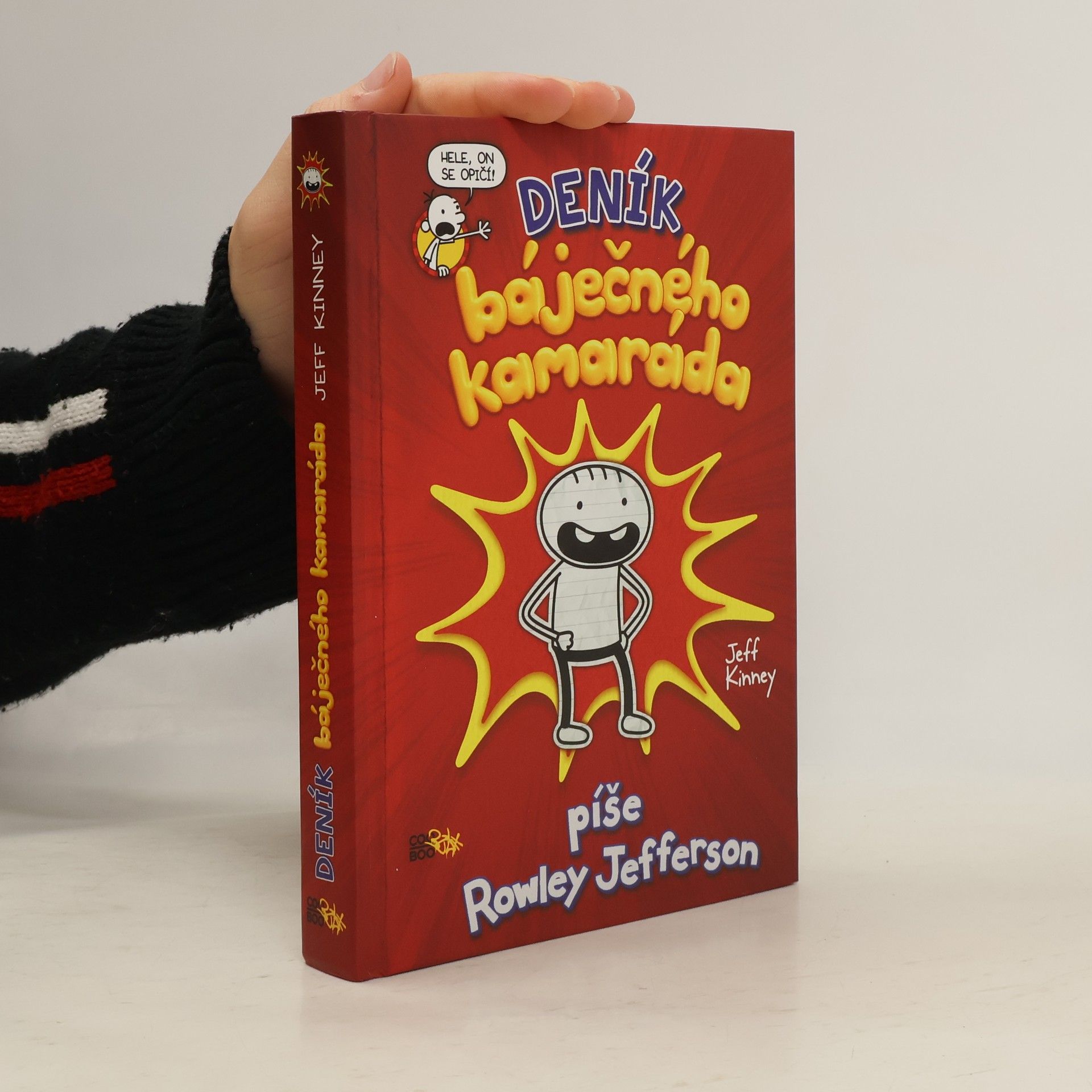 Jeff Kinney Deník báječného kamaráda. Píše Rowley Jefferson