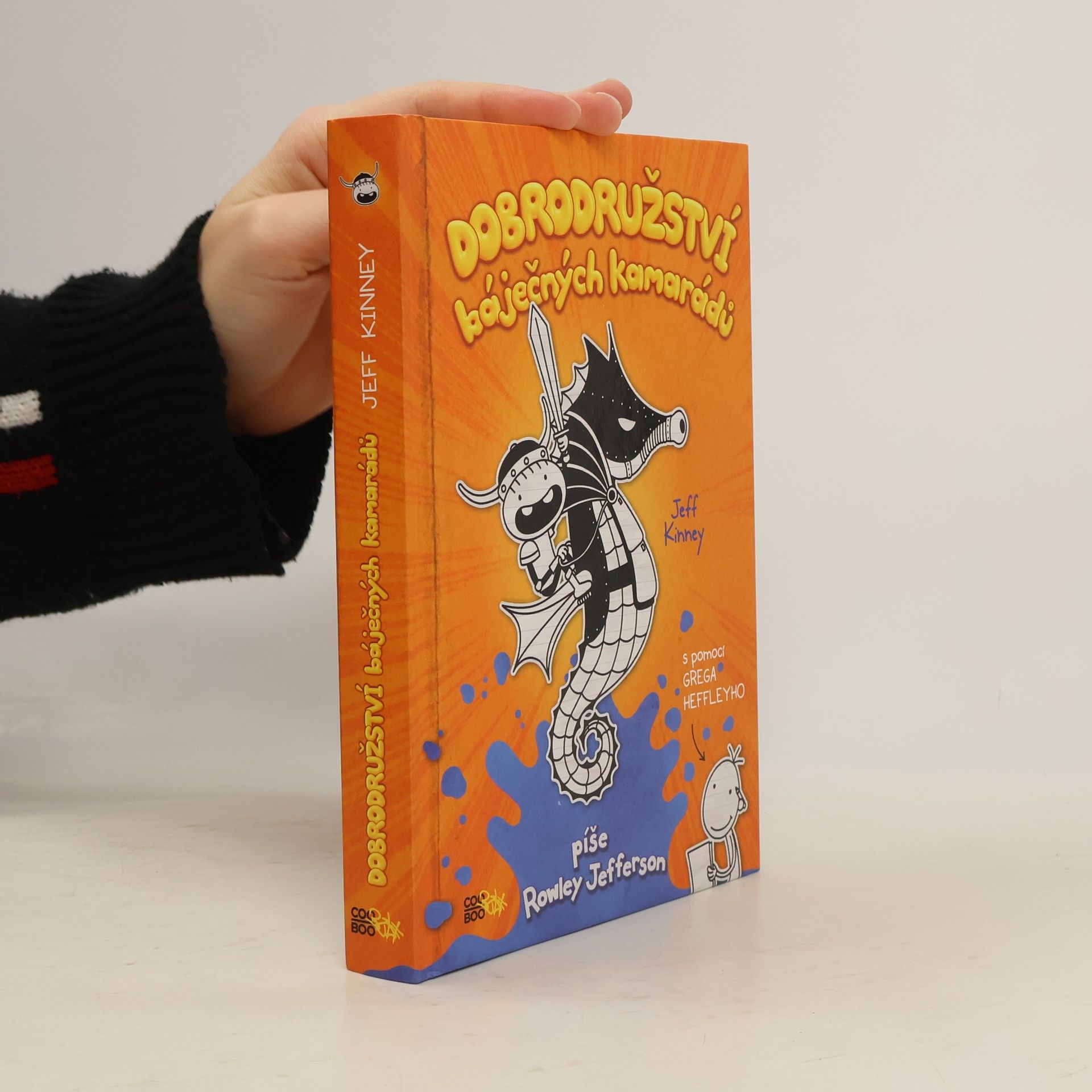 Jeff Kinney Dobrodružství báječných kamarádů. Píše Rowley Jefferson