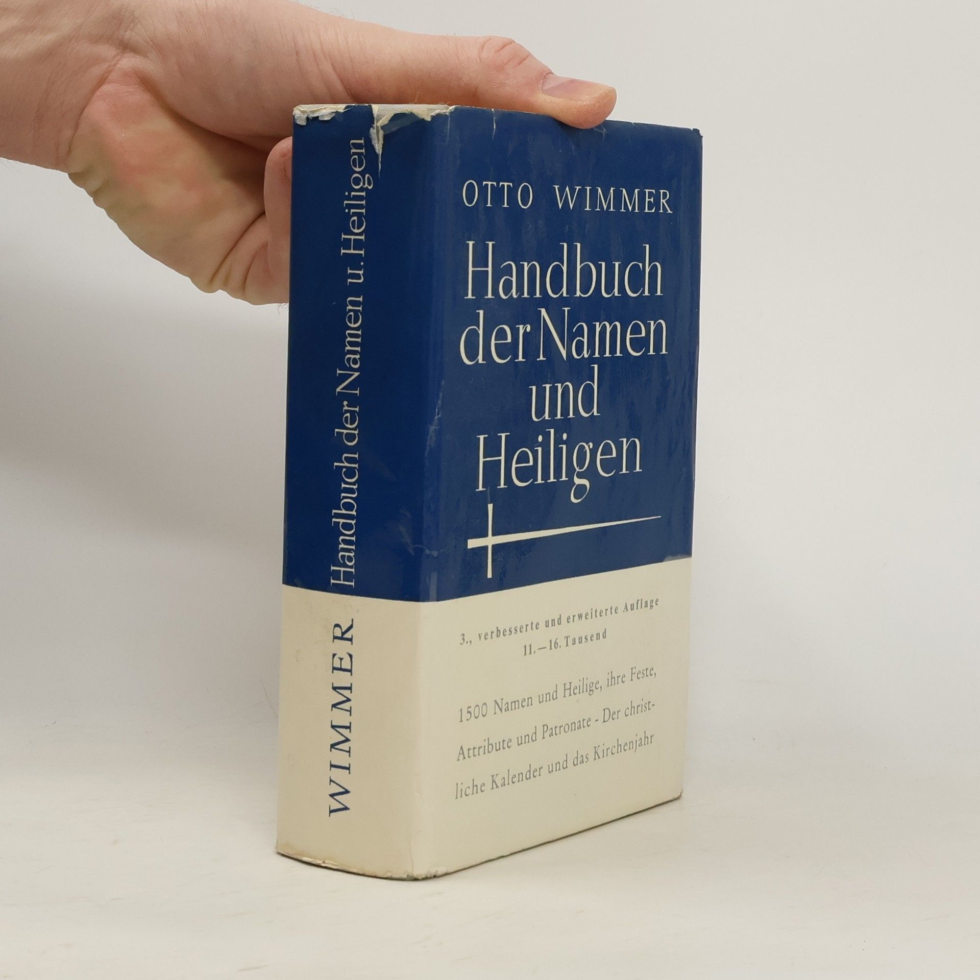 Otto Wimmer Handbuch der Namen und Heiligen