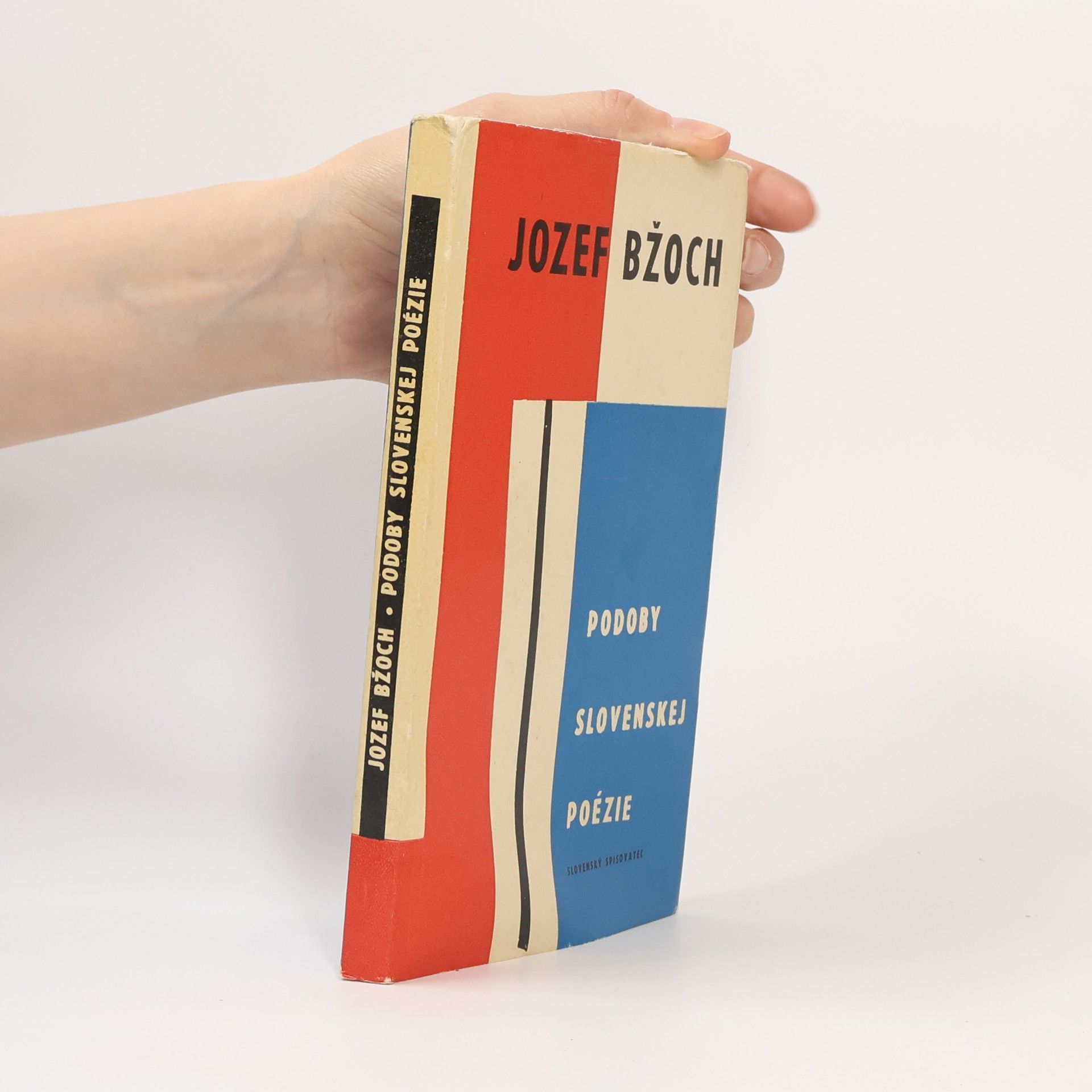 Josef Bžoch Podoby slovenskej poeźie