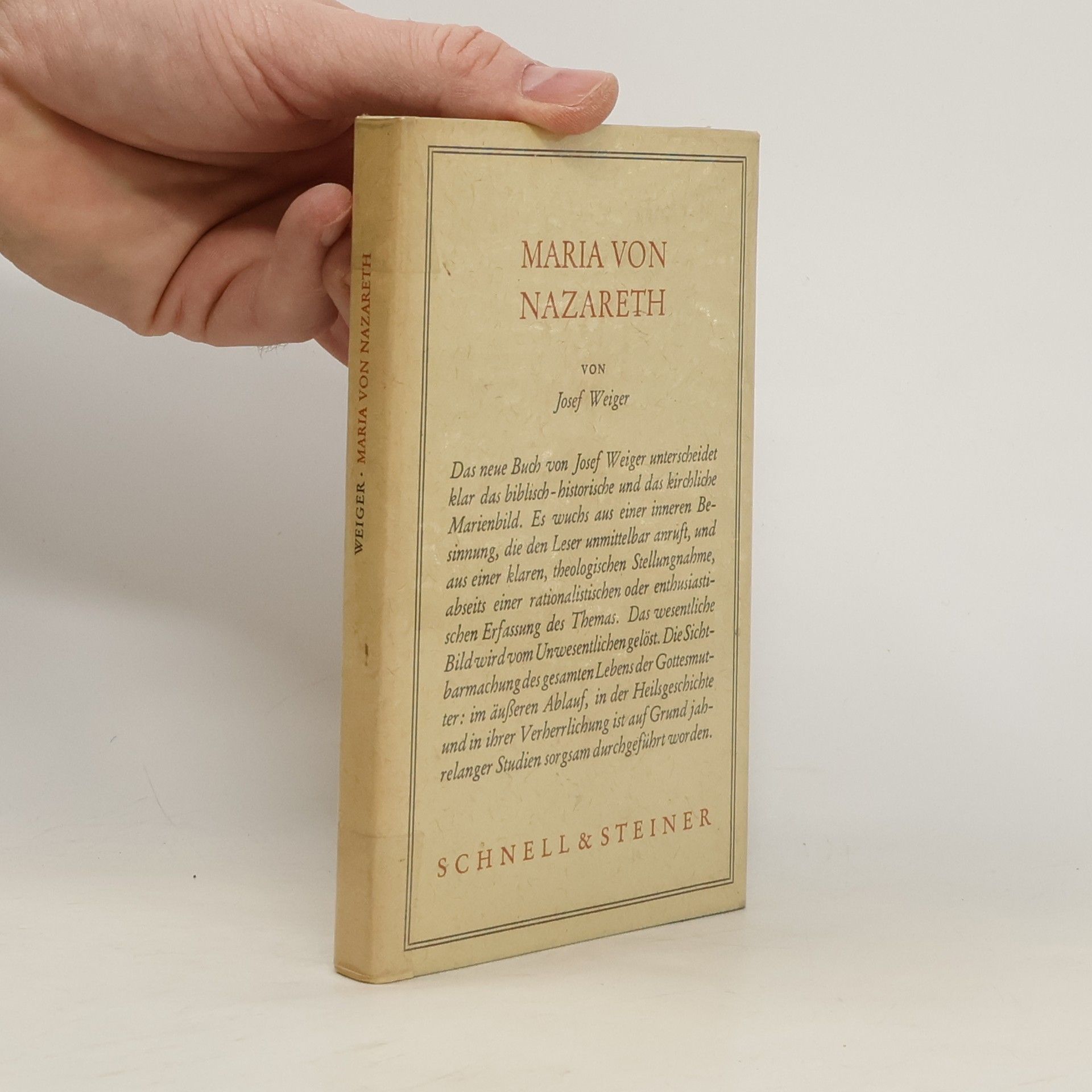 Josef Weiger Maria von Nazareth