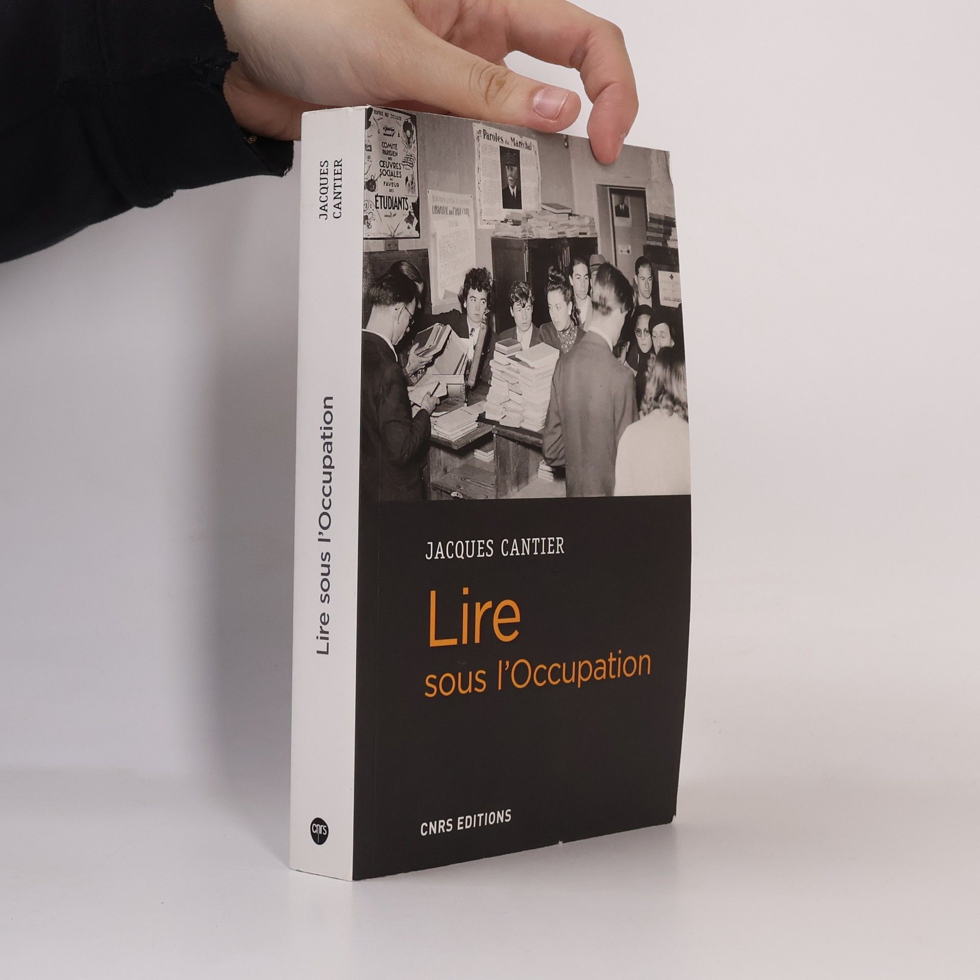 Jacques Cantier Lire sous l'Occupation