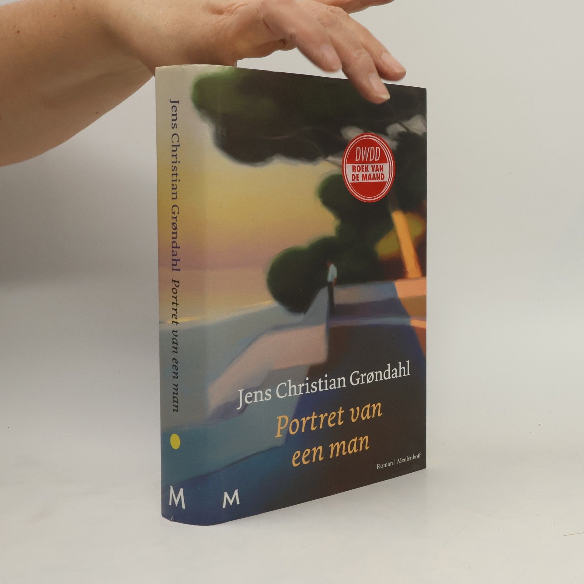 Jens Christian Grøndahl Portret van een man